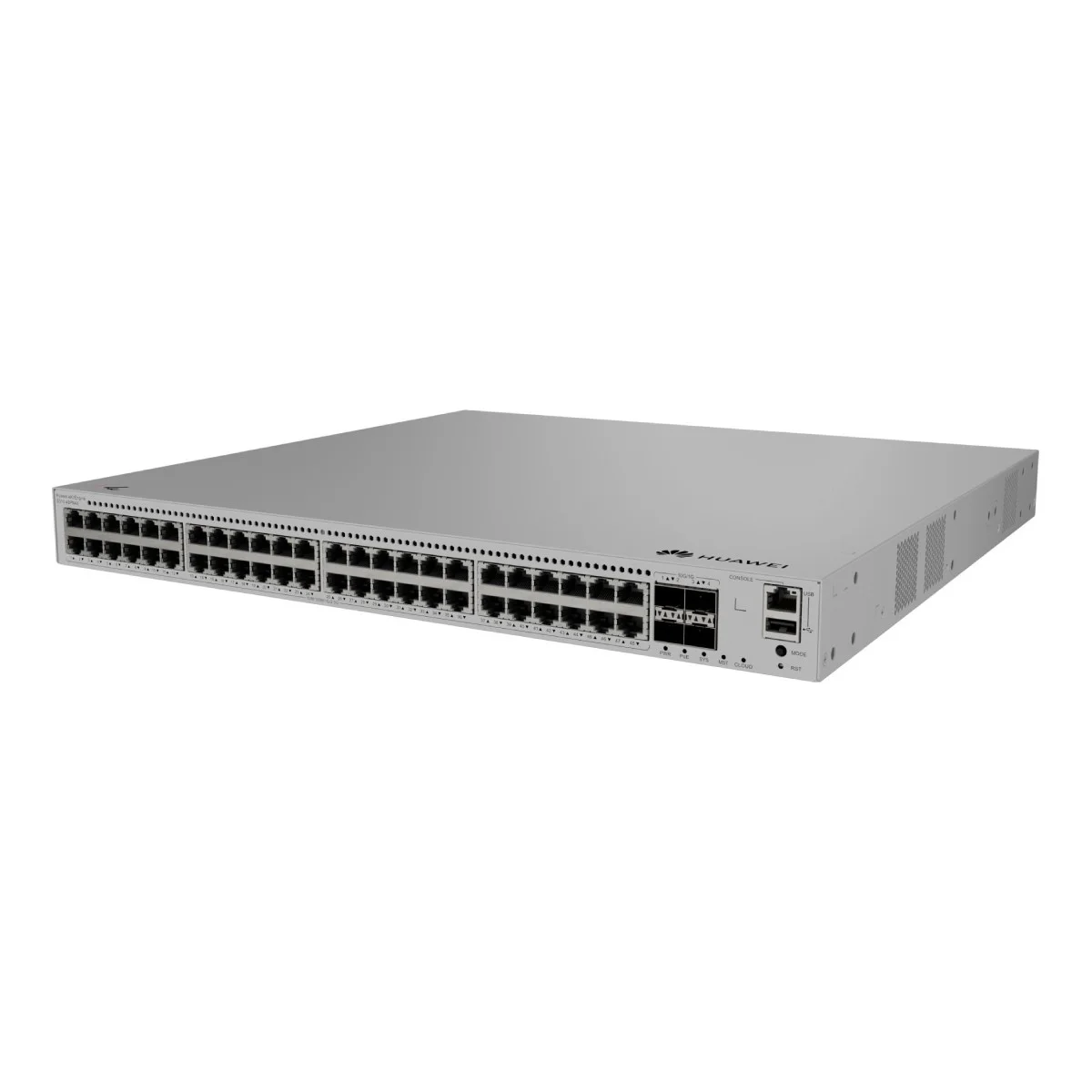 Huawei eKitEngine S310 Series S310 48PN4X Commutateur 48 x 1010010002.5G PoE+ + 4 x 10 Gigabit SFP+ flux d'air avant et d'un côté à 'autre Montable sur rack PoE+ - vue 4