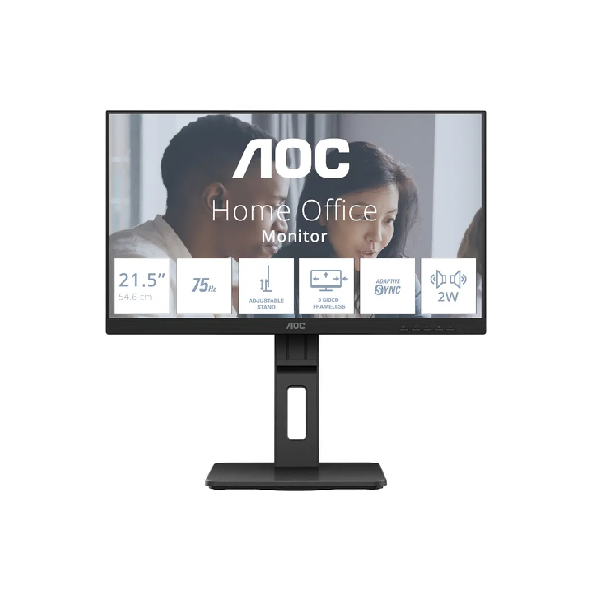 AOC E2 22E2UMF 21.5" LED Full HD 4 ms Noir - Image 2