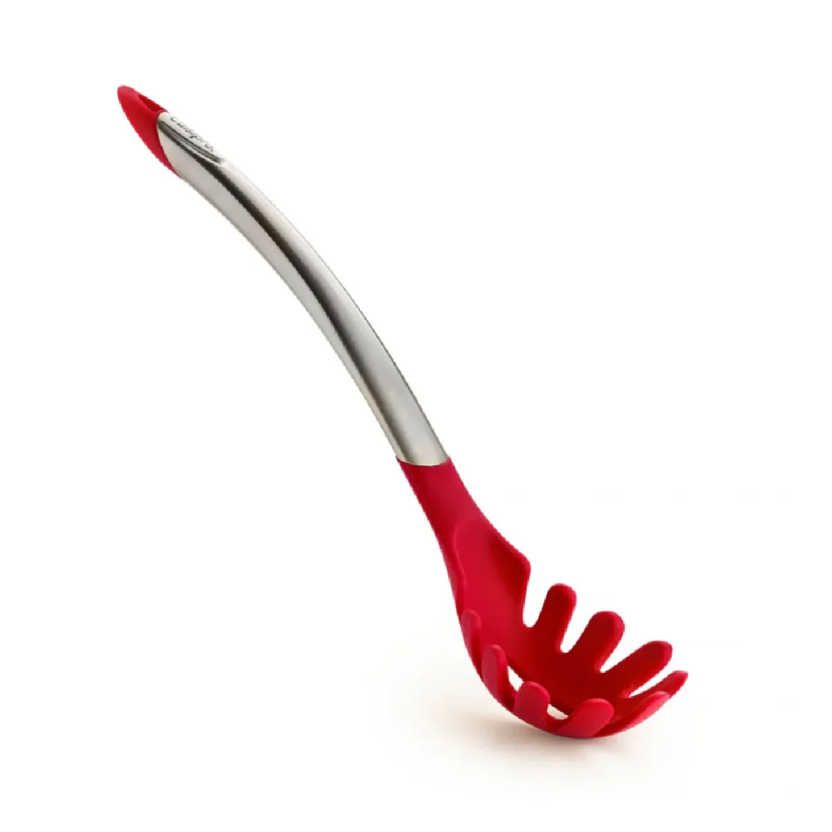 CUISIPRO Cuillère à Spaghetti Silicone 12.25"/31cm Rouge (LFGB Silicone)