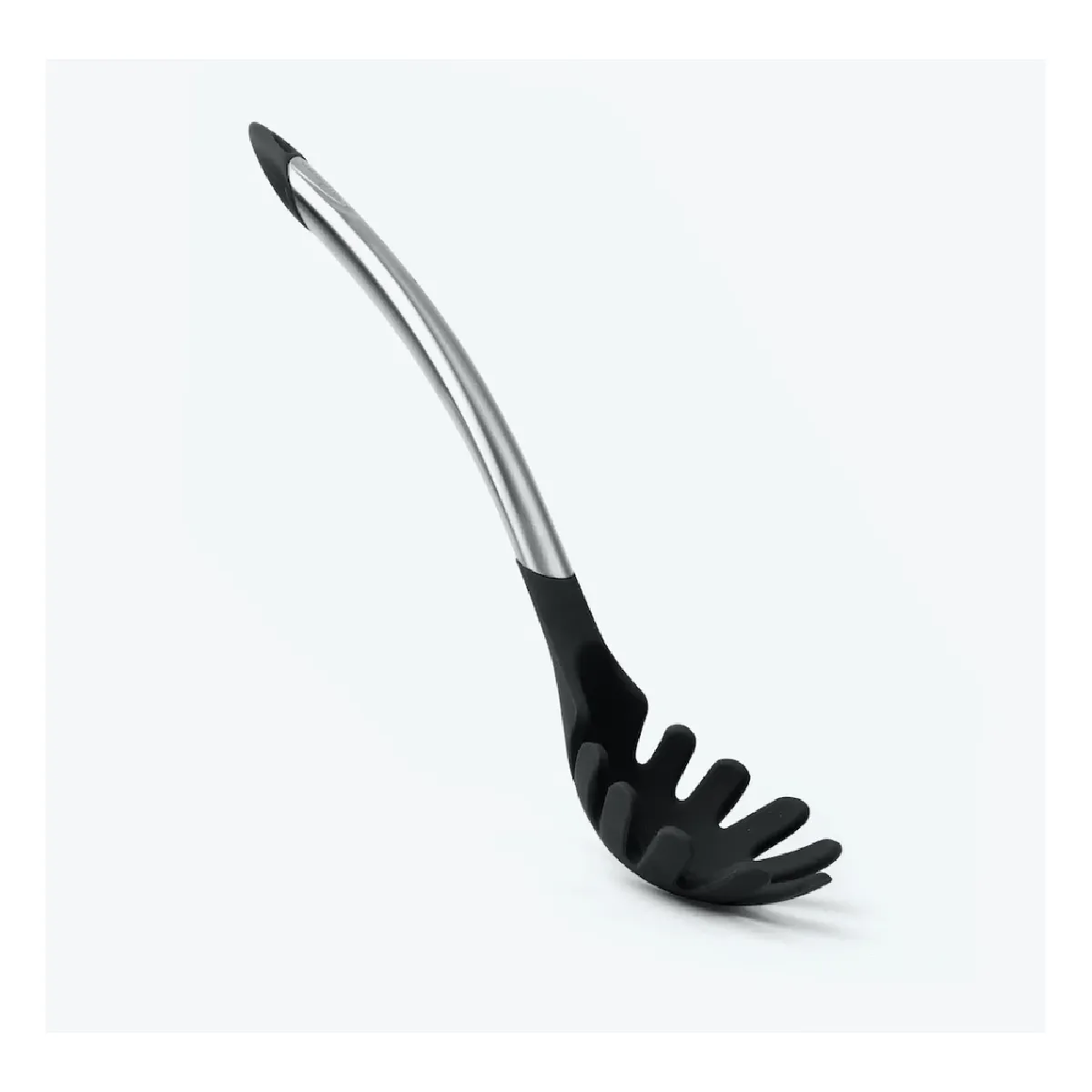 CUISIPRO Cuillère à Spaghetti Silicone 31cm Noir (LFGB Silicone)