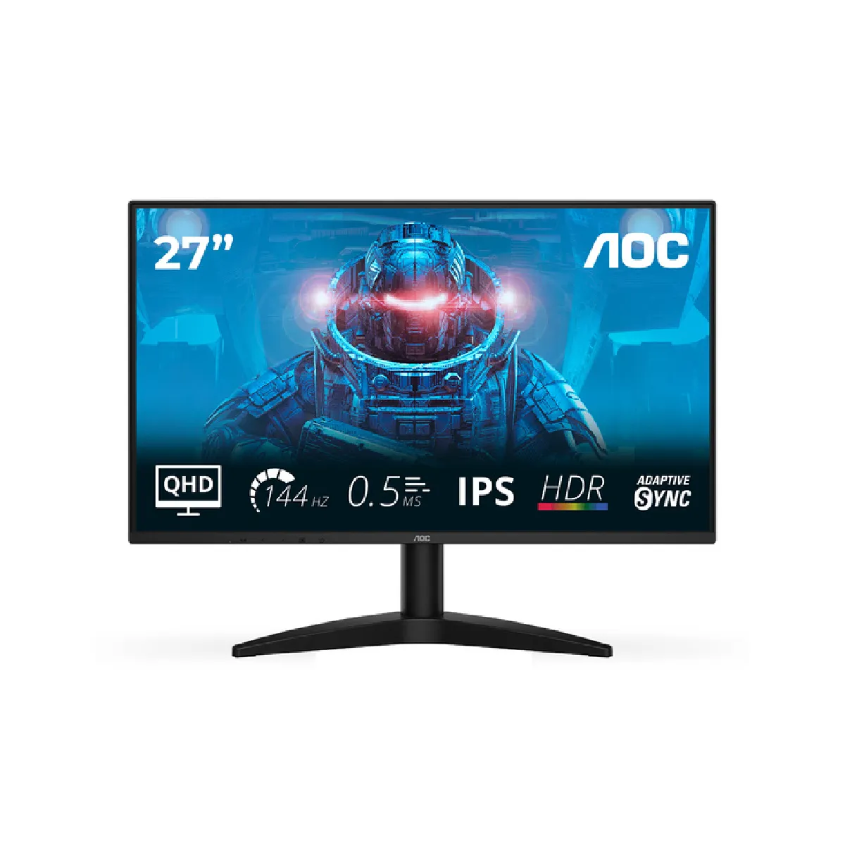 AOC  Q27B36X - 27 QHD IPS - 144 Hz - Noir