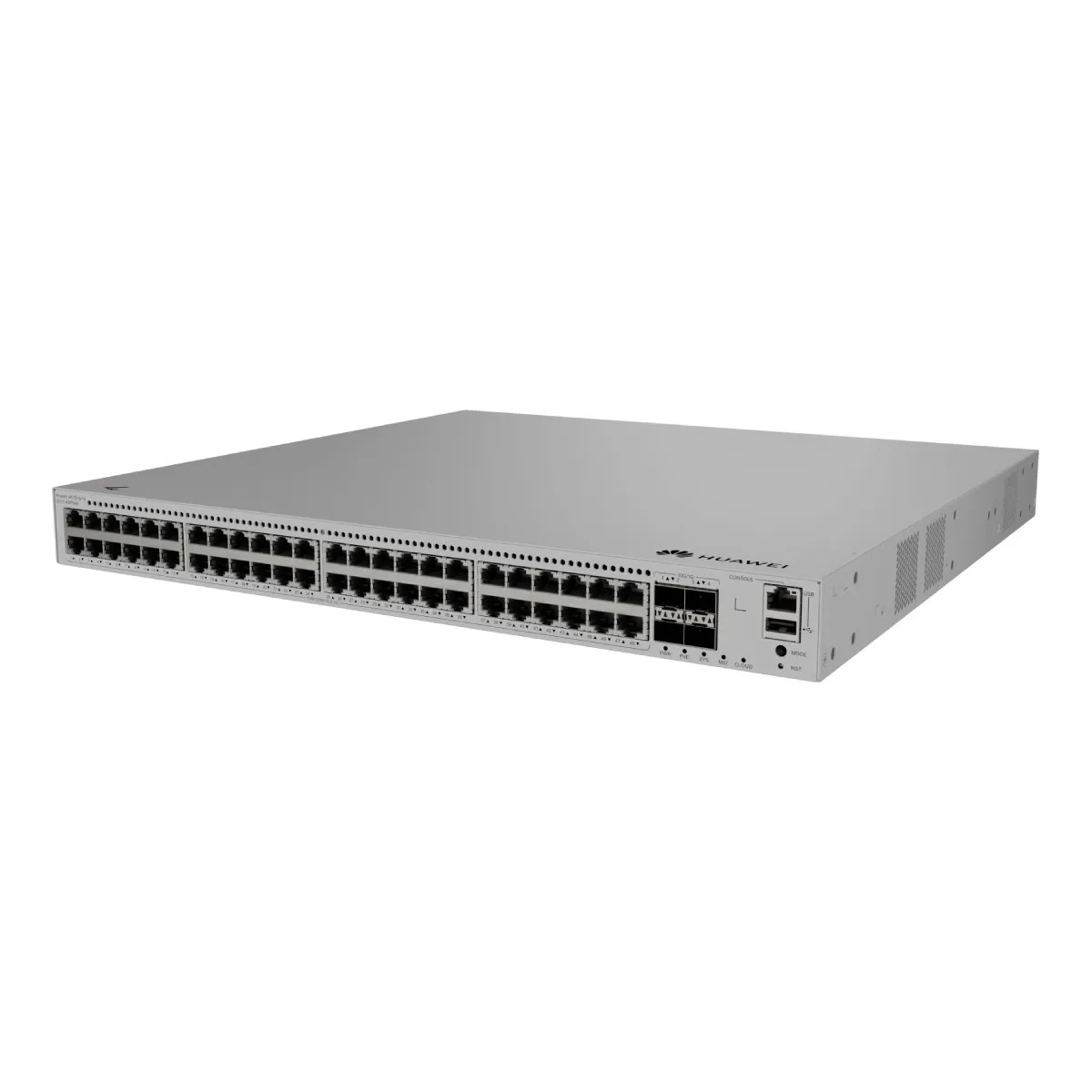 Huawei eKitEngine S310 Series S310 48PN4X Commutateur 48 x 1010010002.5G PoE+ + 4 x 10 Gigabit SFP+ flux d'air avant et d'un côté à 'autre Montable sur rack PoE+ - vue 2