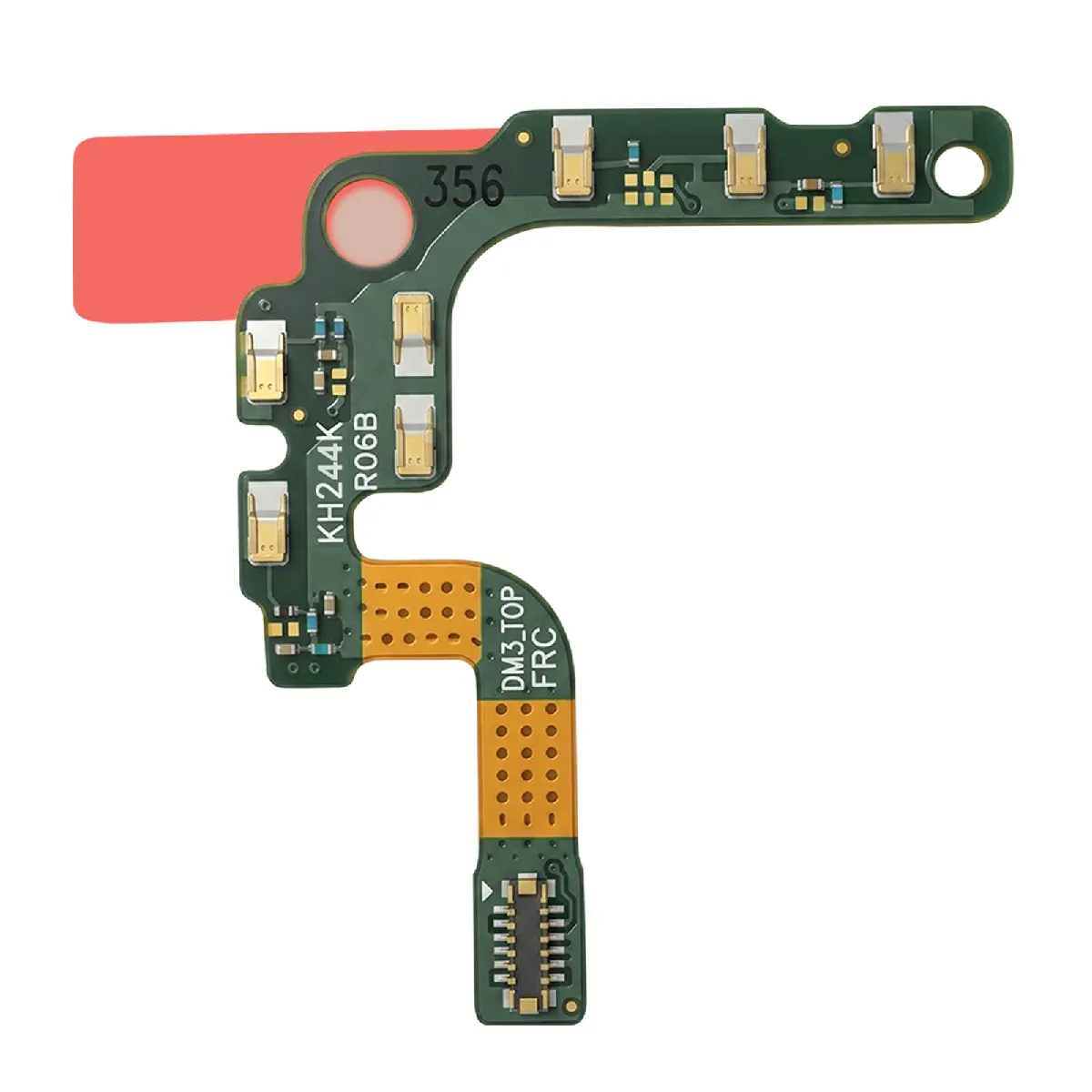 Avizar Vert Clappio Nappe Frc Écouteur Interne De Remplacement Pour Galaxy S23 Ultra