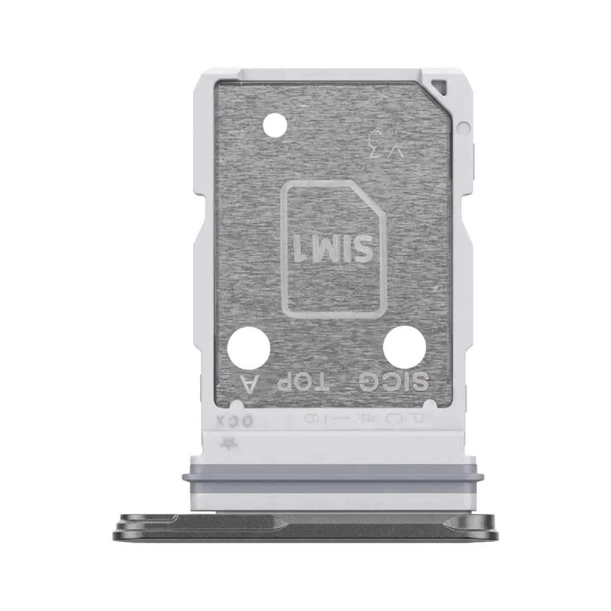 Samsung Argent Tiroir Sim Pour Galaxy S25 Edge Dual Nano Sim Remplacement Précis