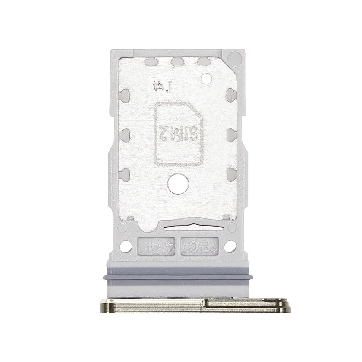 Samsung Beige Tiroir Sim Pour Galaxy S23 Ultra Dual Nano Sim Remplacement Précis