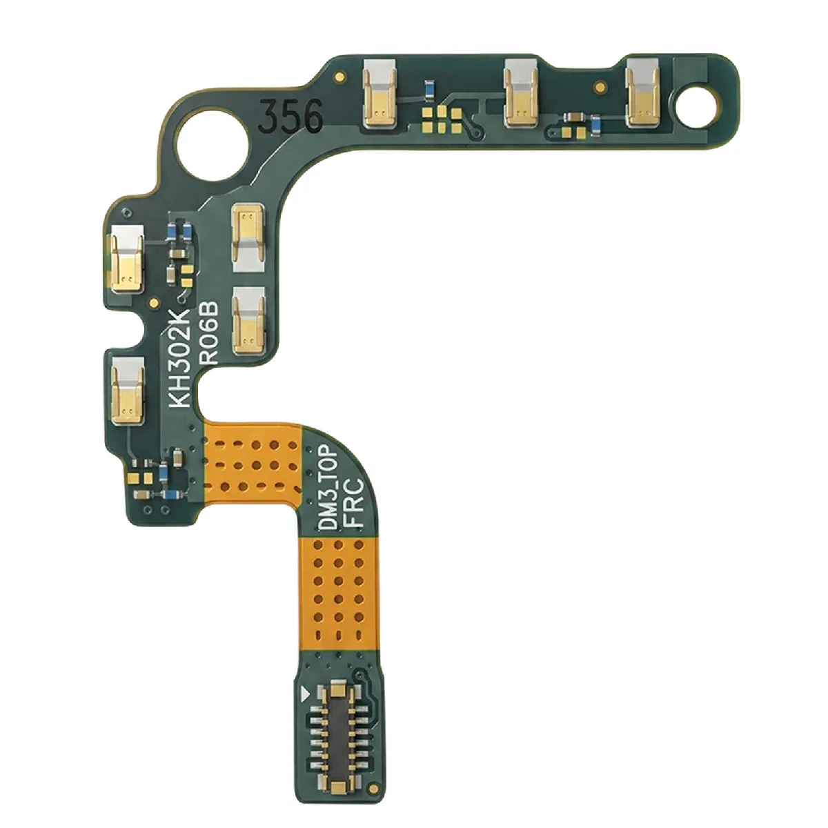 Samsung Vert Nappe Frc Écouteur Interne De Remplacement Pour Galaxy S23 Ultra Service Pack