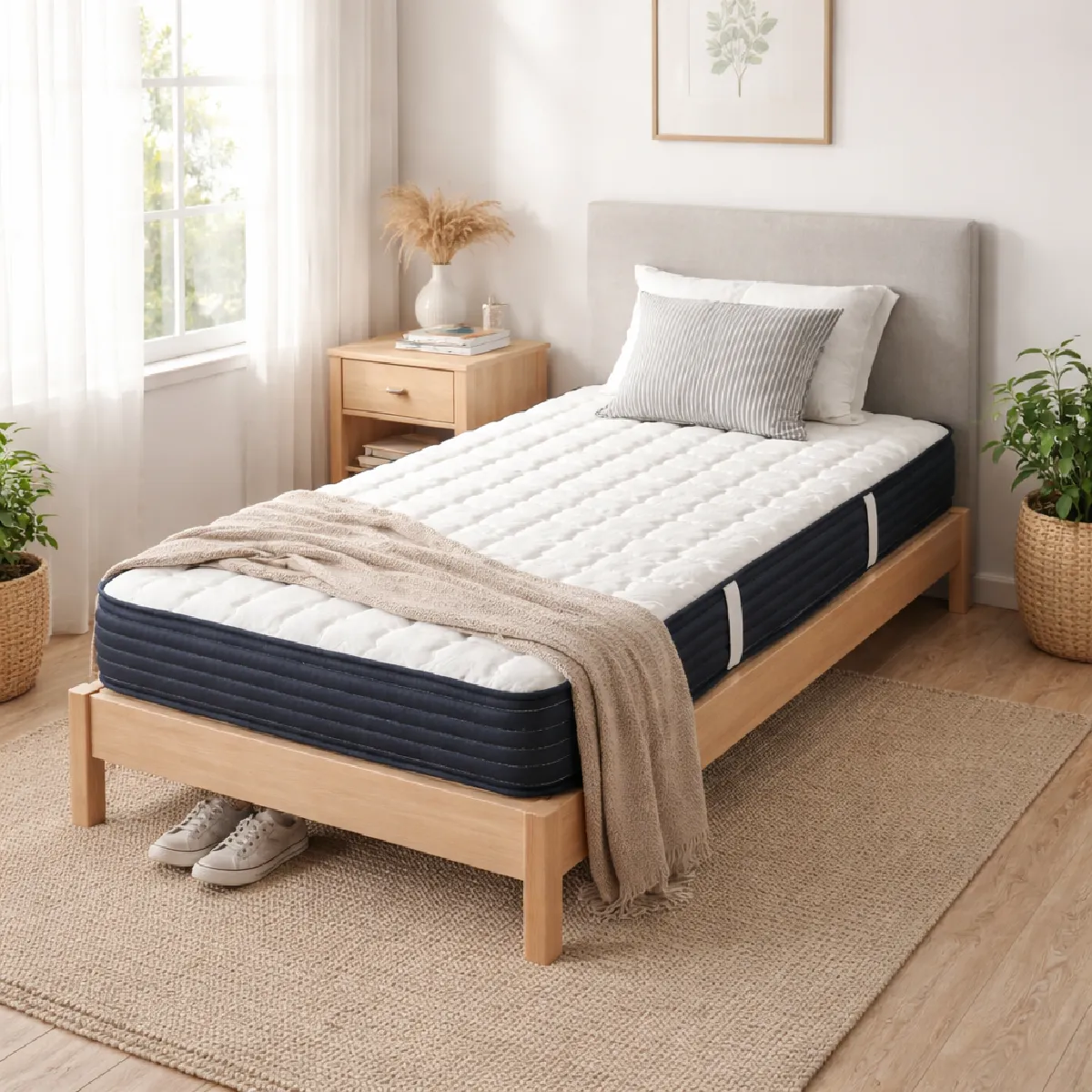 Luxury Literie Matelas 90X190 Cm Gold