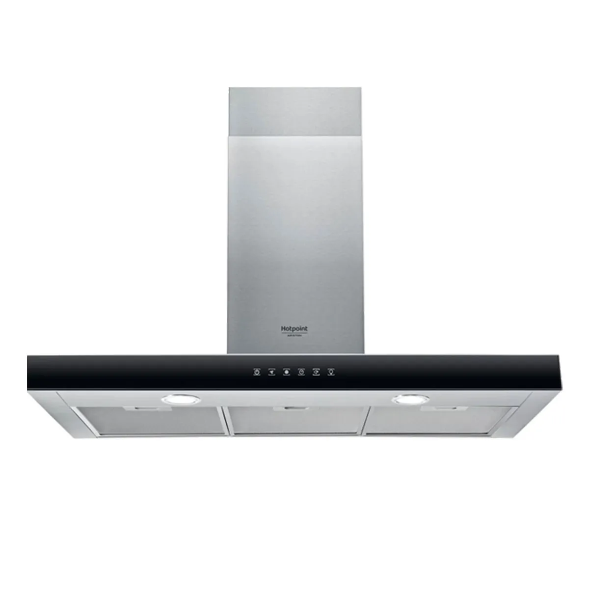 Campana Extractora Hotpoint HHBS 9.8-FLX/1 – Extraction 420 m³/h, Contrôle Tactile - vue 3