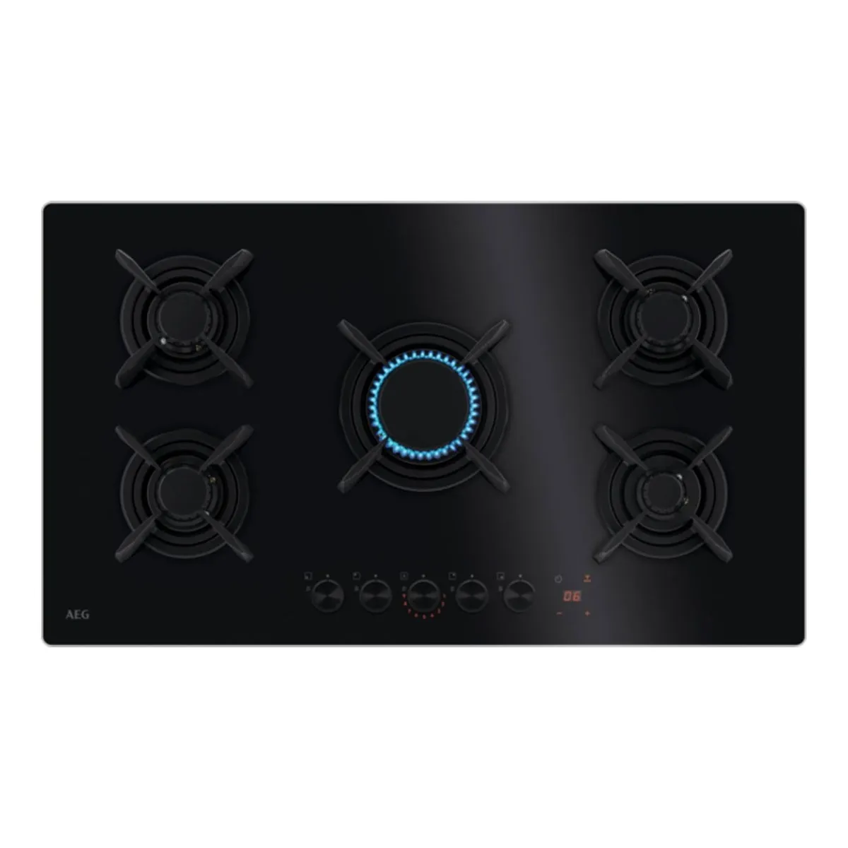 Plaque de cuisson à gaz AEG HKB95453NB - vue 2