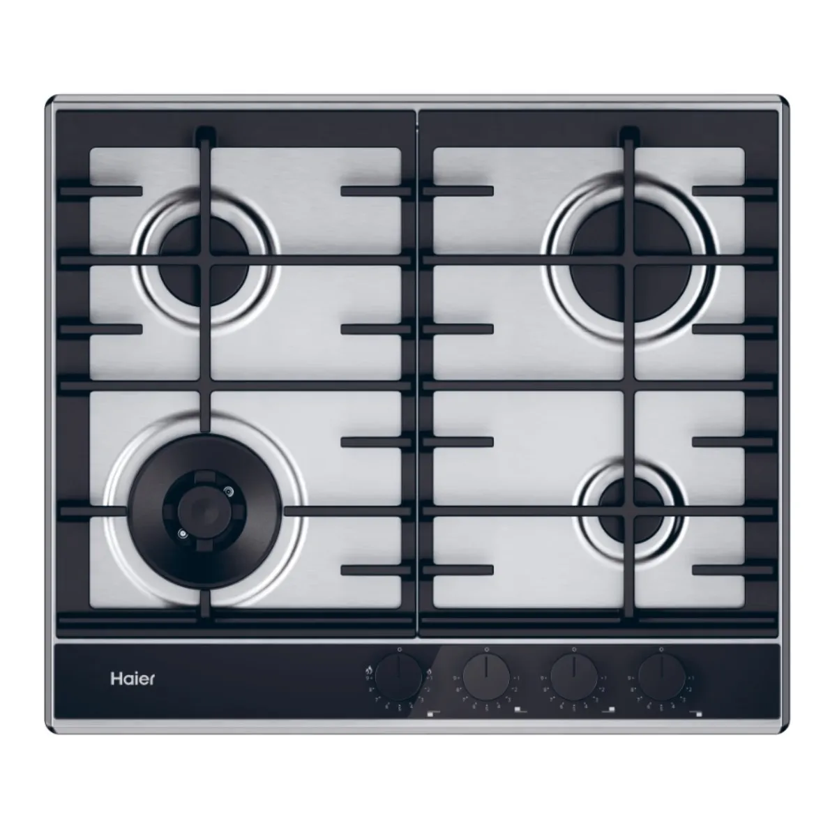 Table de Cuisson à Gaz Haier Série I Move 4 4 Zones HAHG6BF4TX - vue 2