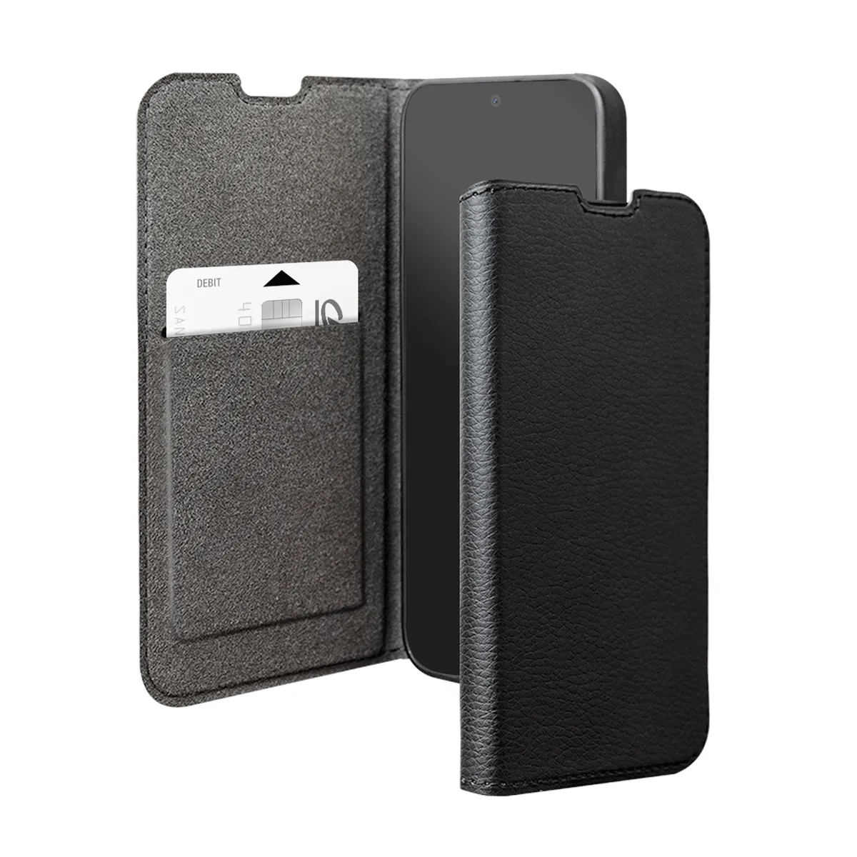 Bigben - Étui Folio pour Google Pixel 10A - Porte-Carte - Fonction Stand - Noir - Image 2