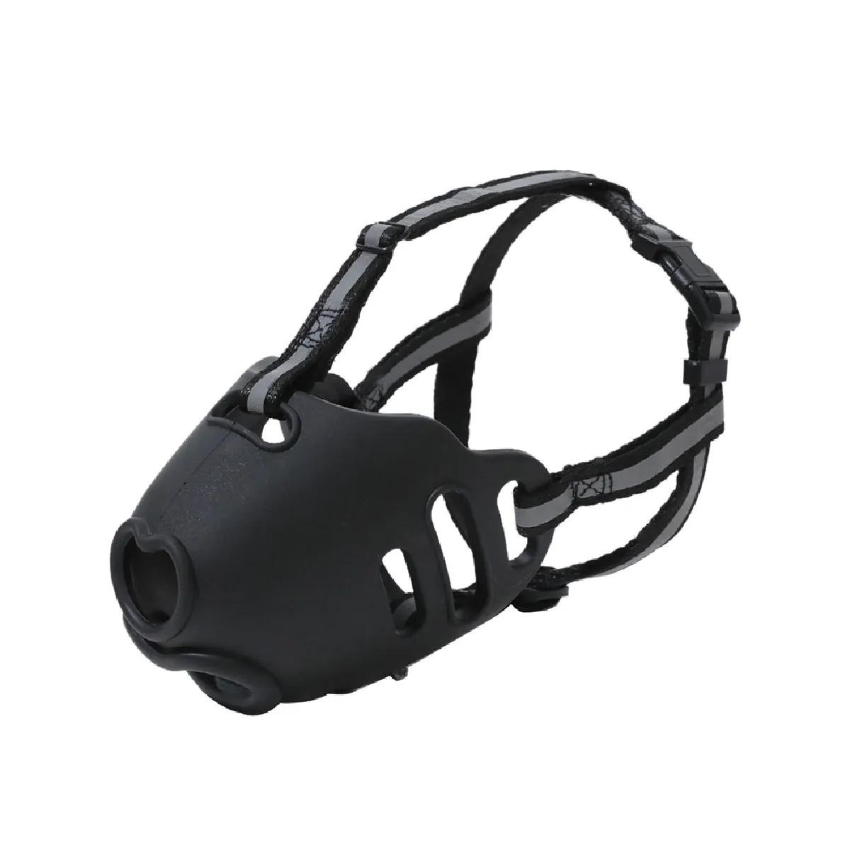 Muselière pour Chien Taille L (31cm) - Jaune Citron : Anti-morsure, Réglable et Respirante
