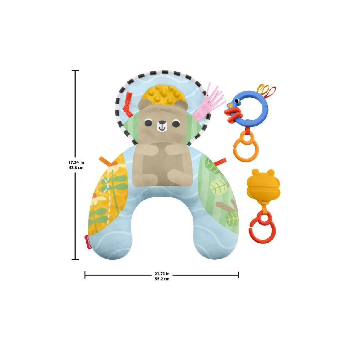 Fisher Price Coussin Sensoriel Jeu À Plat Ventre - vue 3