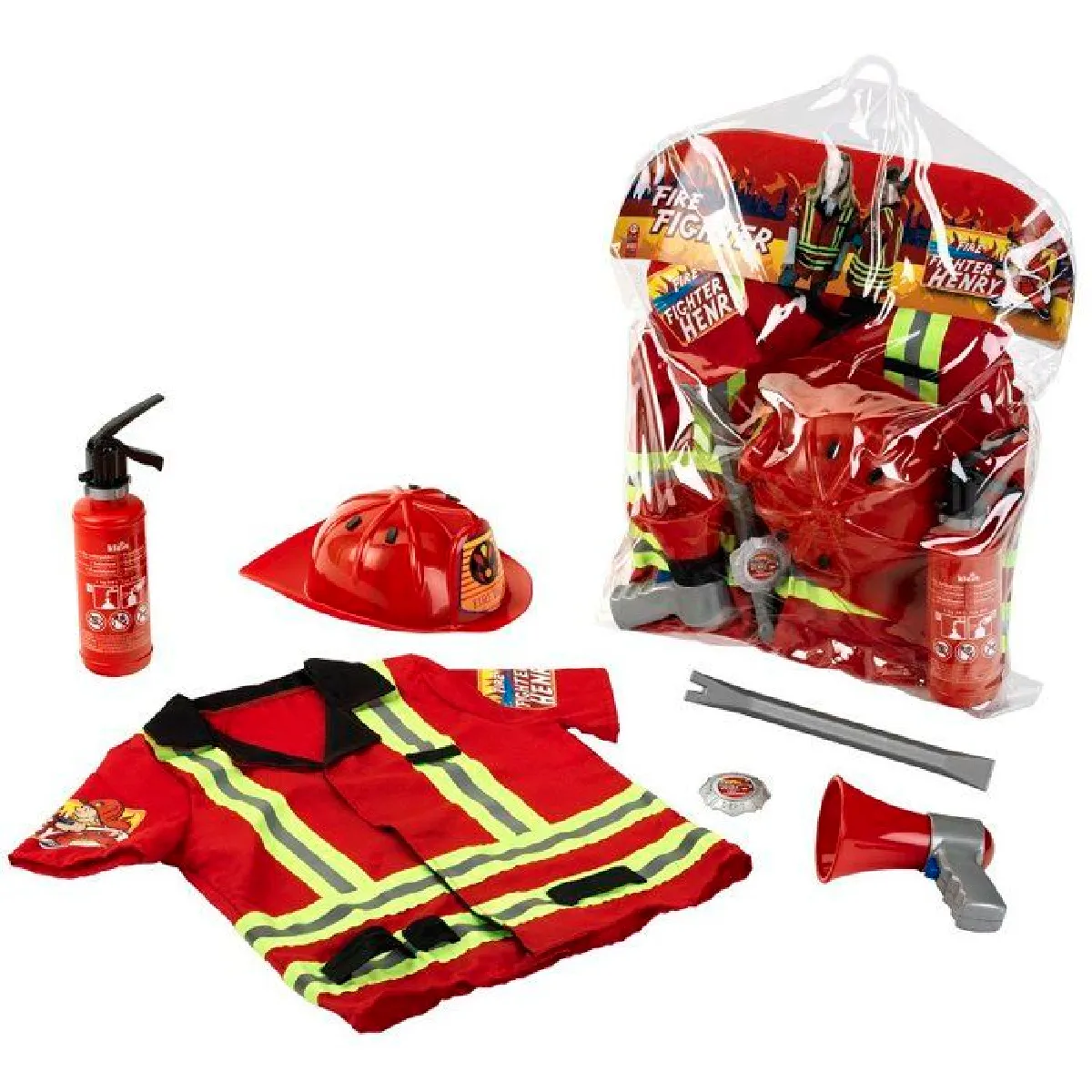 Klein Rouge Déguisement Pompier Enfant