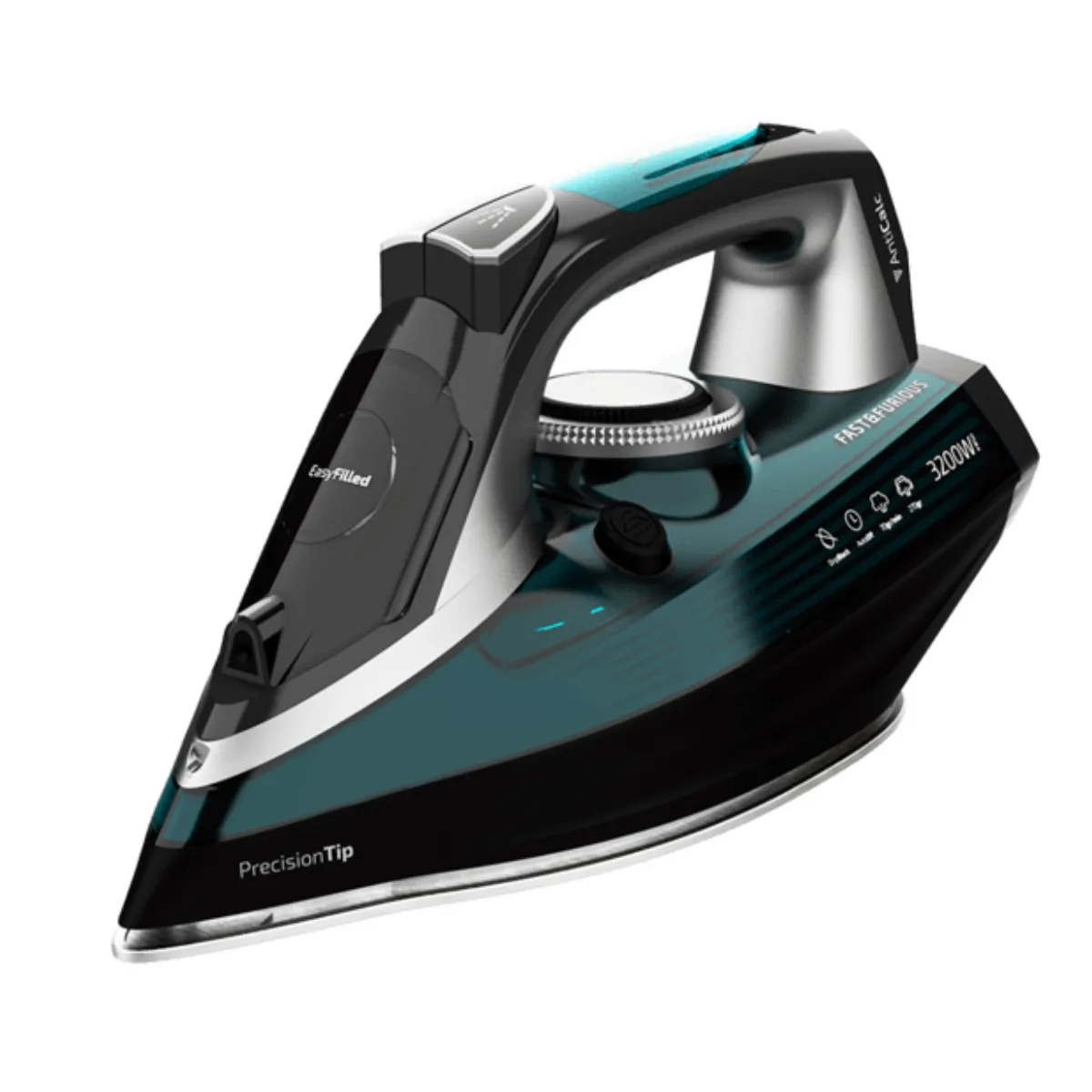 CECOTEC Fer &agrave; vapeur  Fast&Furious 5060 Ultra 3200W Bleu