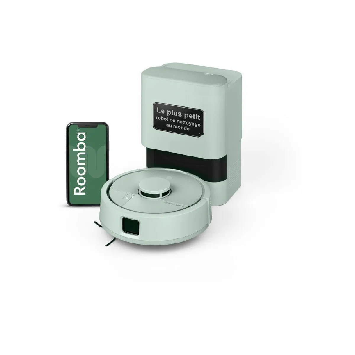 iRobot Roomba Mini AE Green Mint - Aspirateur et laveur 2-en-1