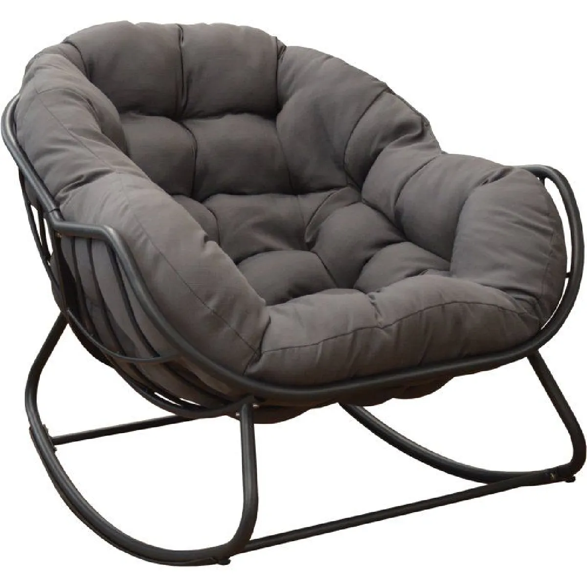 Proloisirs Gris Fauteuil Rocking De Jardin