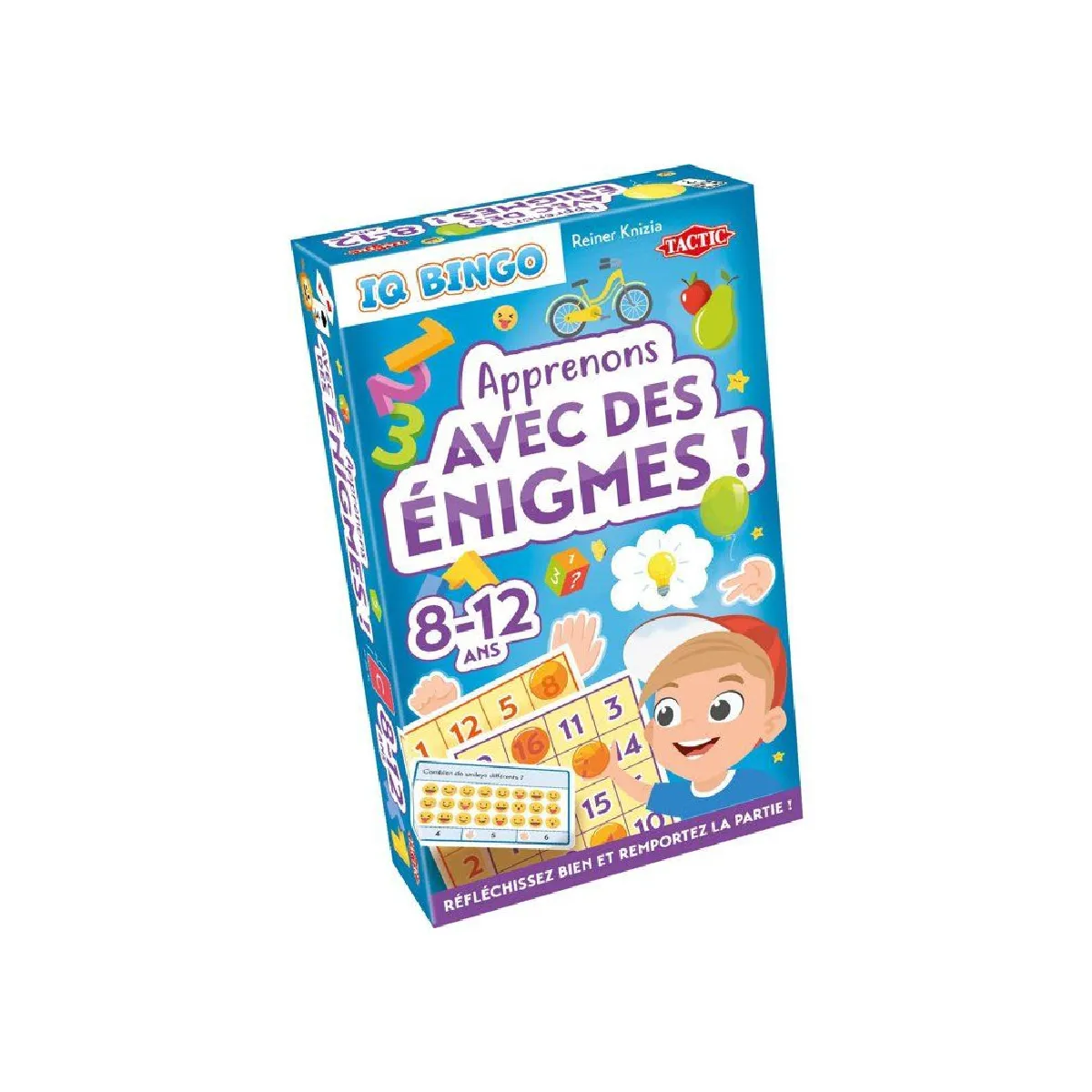 TACTIC  IQ Bingo Apprenons avec des &eacute;nigmes - 2 &agrave; 6 joueurs