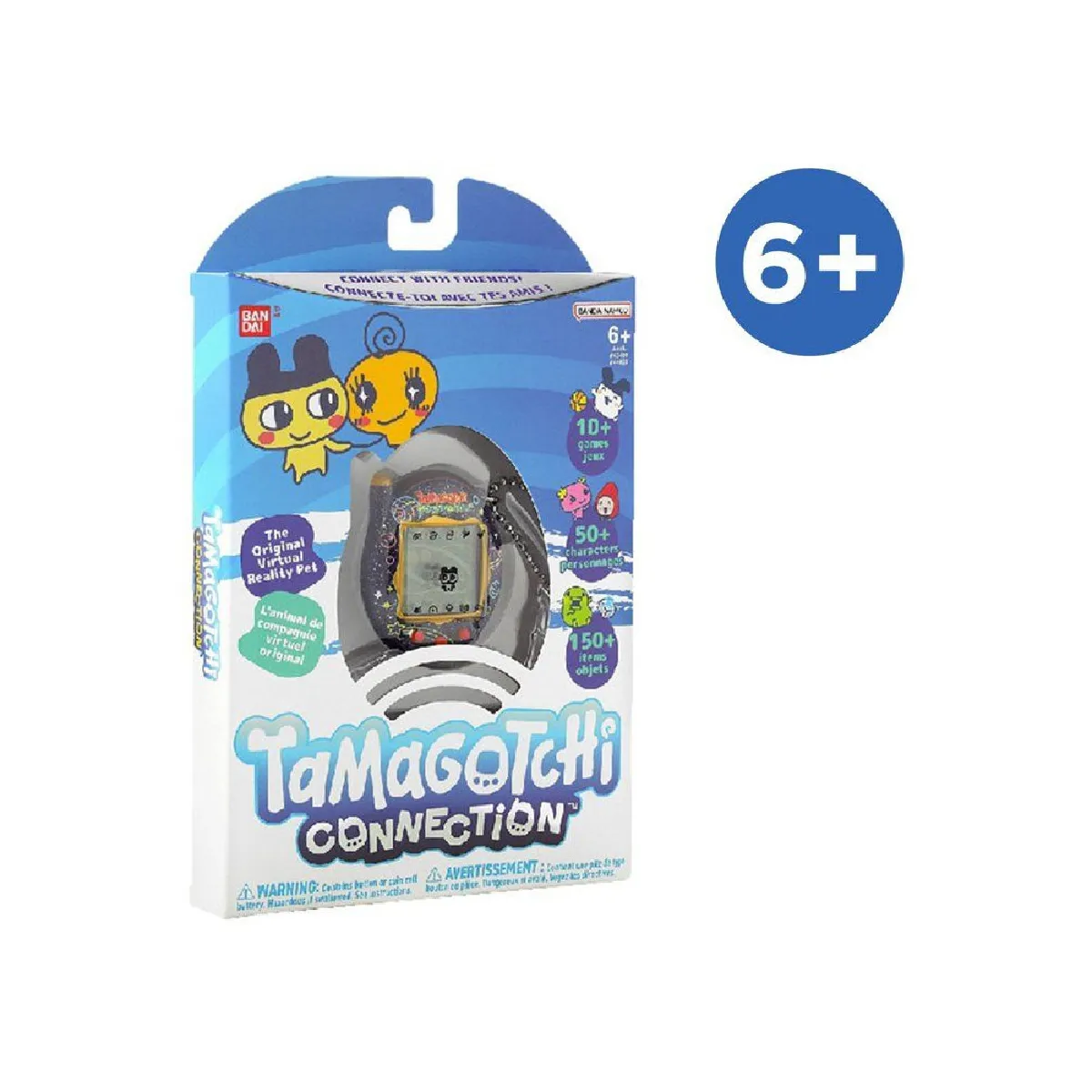 Tamagotchi Connection Neon Planet Bandai Animal virtuel interactif infra 6 jeux 50 personnages Dès - vue 2