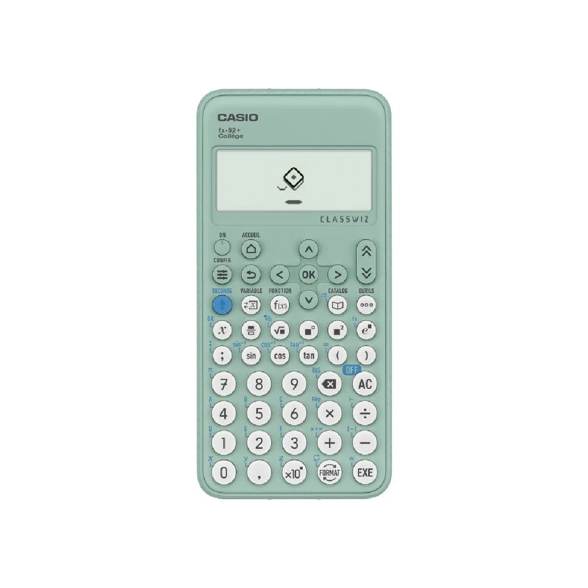 Casio FX-92+ - Calculatrice scientifique 5 lignes - Vert