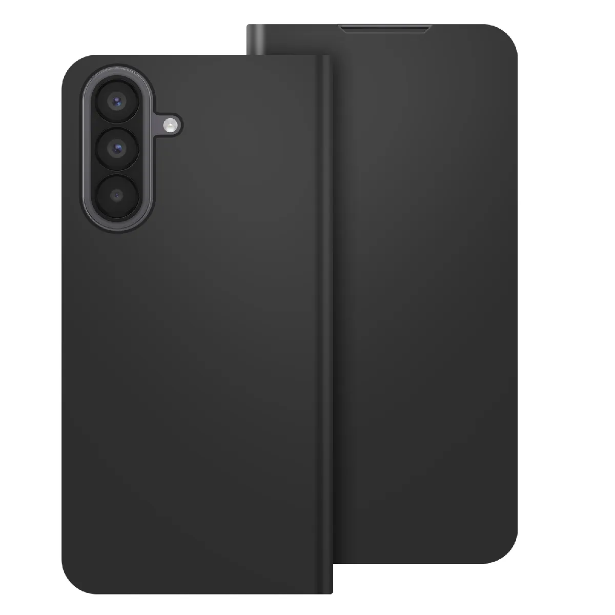 Samsung Étui pour Galaxy A57 Édition Flip Wallet avec Emplacements pour Cartes Noir