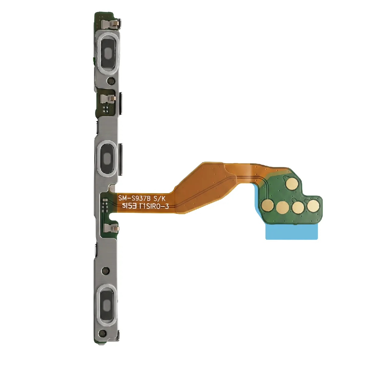 Avizar Gris Clappio Nappe Bouton Power Et Volume De Remplacement Pour Galaxy S25 Edge