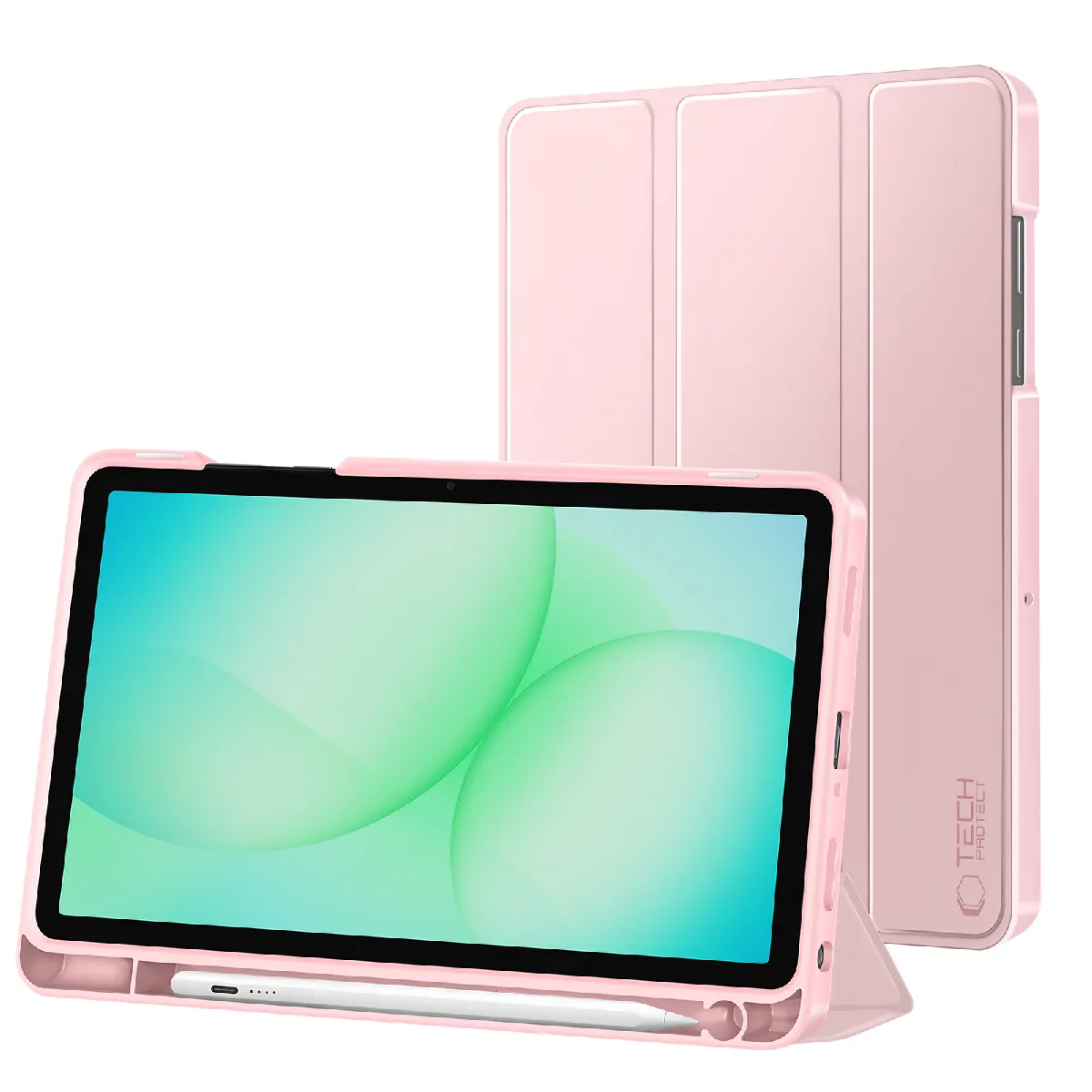 Techprotect Rose Tech-Protect Étui Clapet Galaxy Tab A11 Plus
