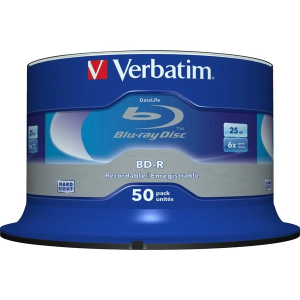 Verbatim Datalife Blu-ray - 50 unités