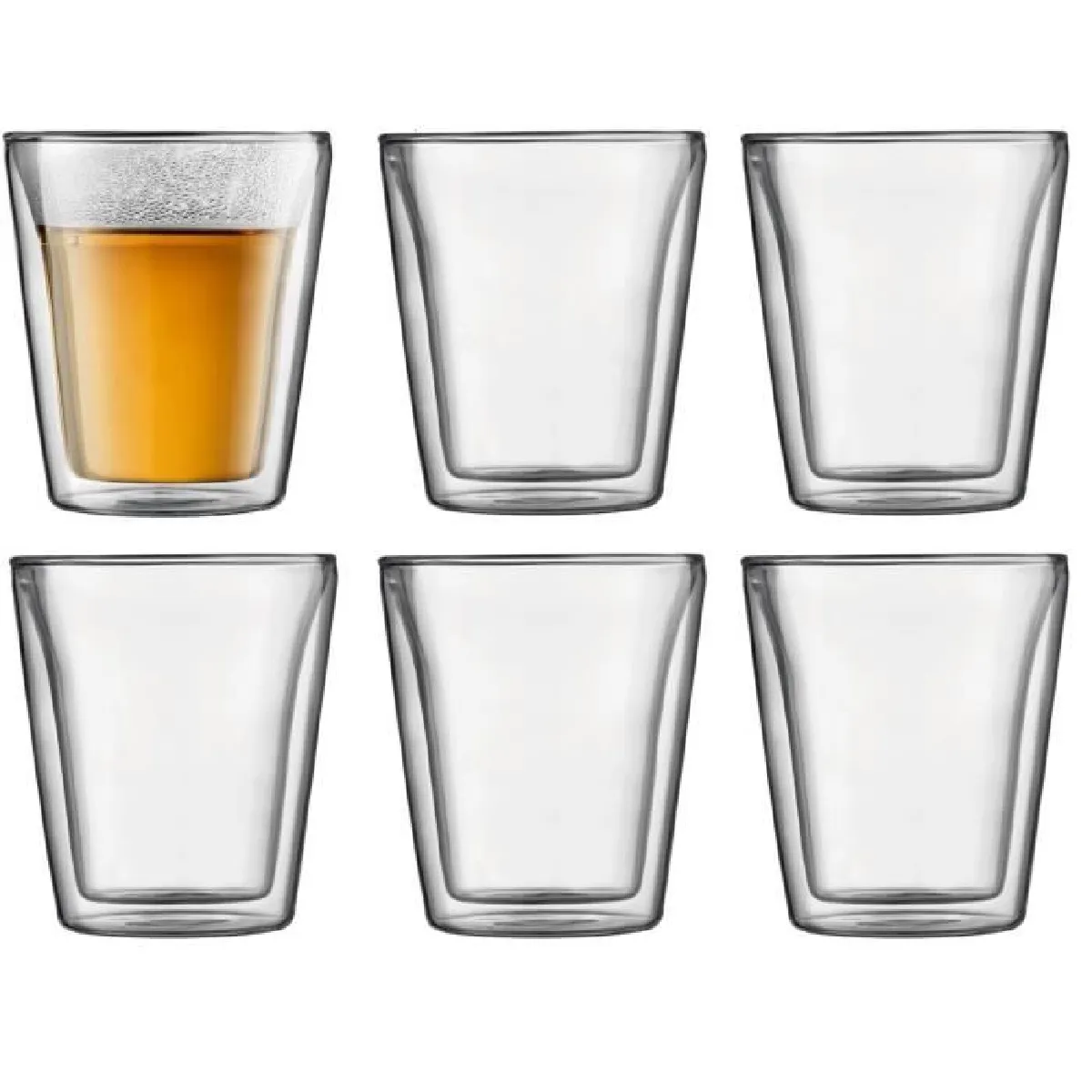 Set 6 verres thermo BODUM Canteen Double paroi 0.2 - vue 4