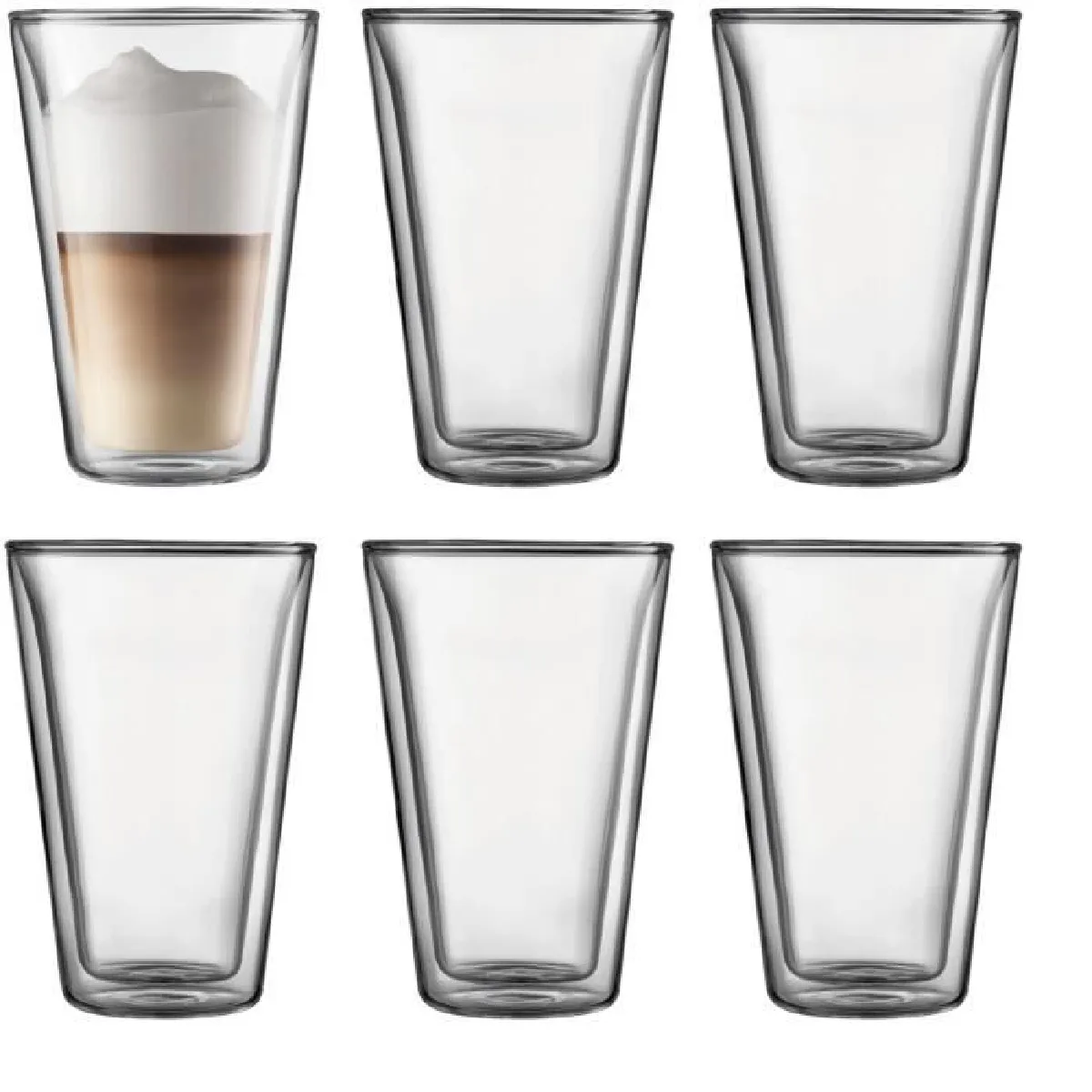 Set 6 verres thermo BODUM Canteen Double paroi 0.4 - vue 4