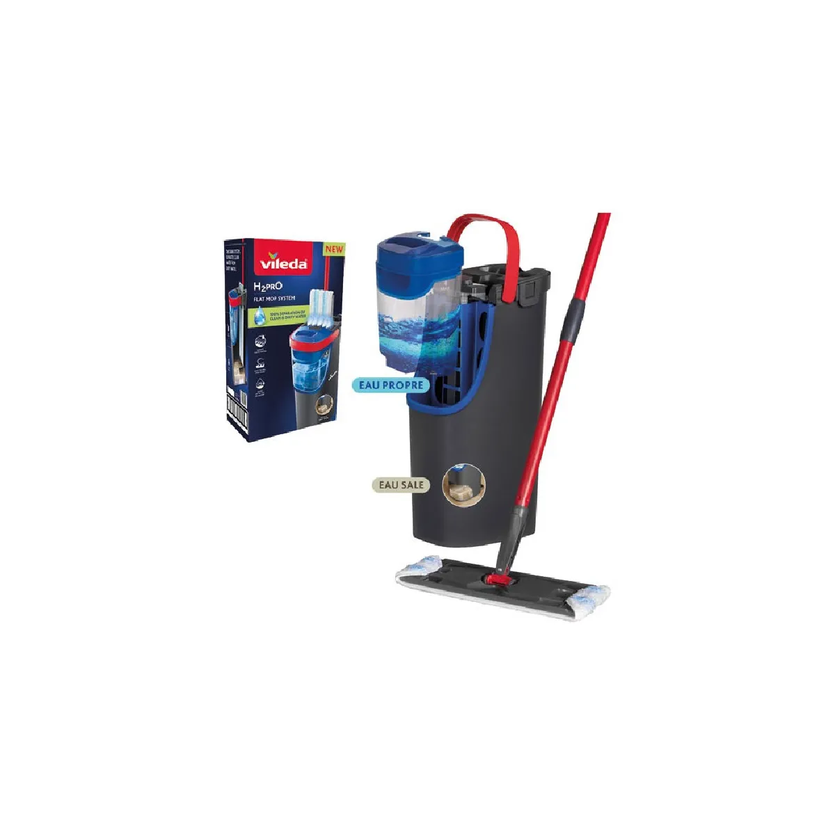 Kit H2PrO Flat System VILEDA - vue 2