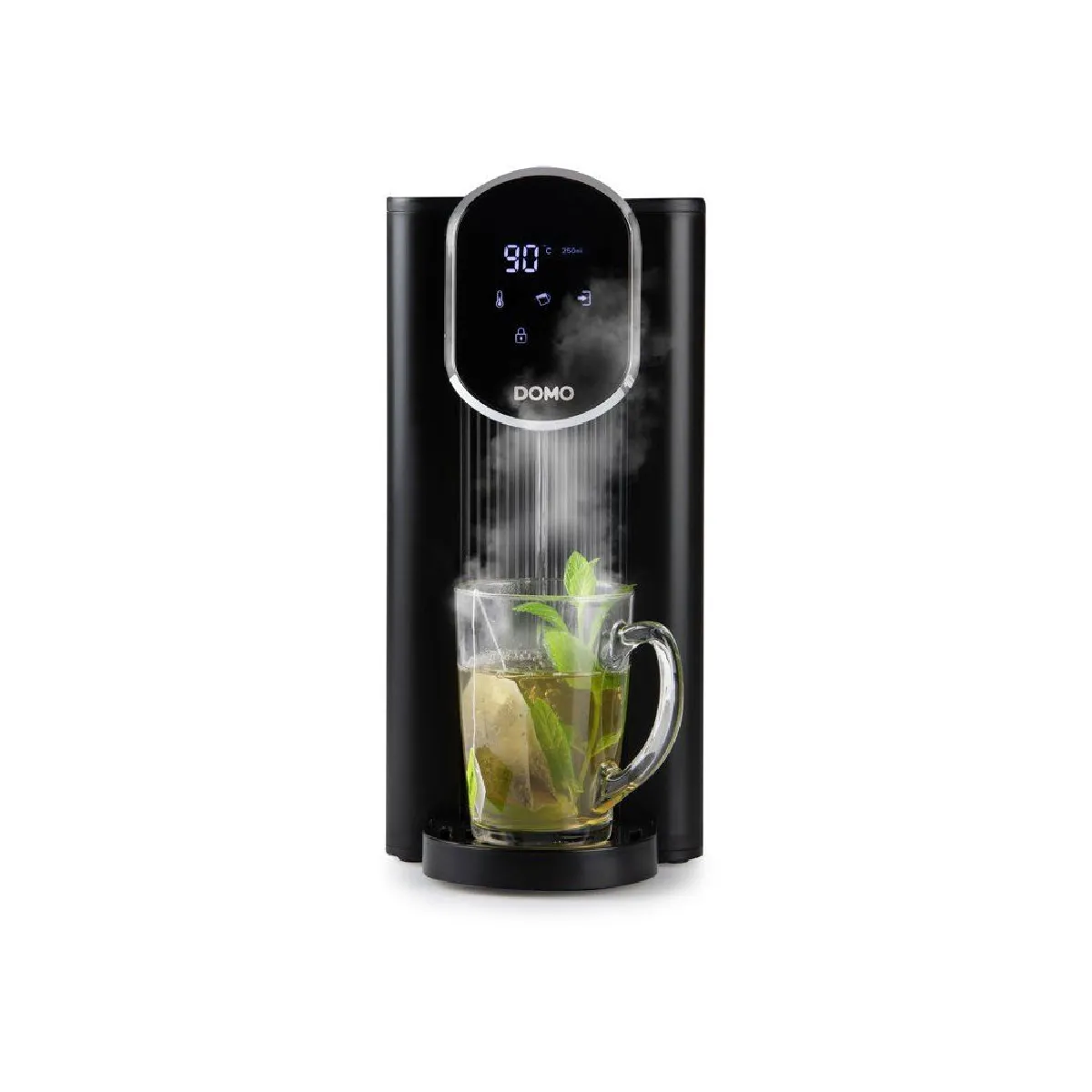 Domo Noir Do524wk - Bouilloire Distributeur D’eau Chaude 2,5 L - 2600 W