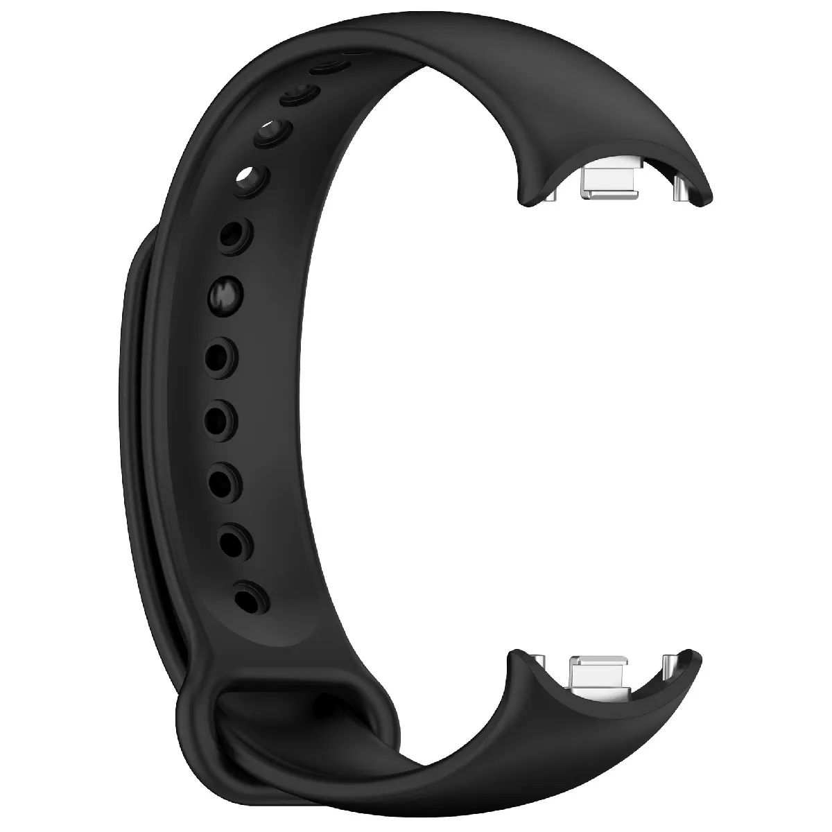 Inf Noir Bracelet Metal Head Pour Xiaomi Band 8/9