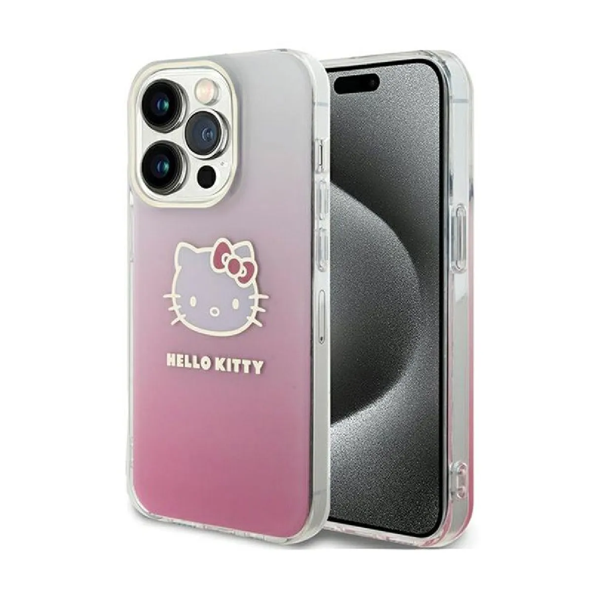 Coque de telephone Hello Kitty iPhone 13 Pro IML Gradient Kitty Head