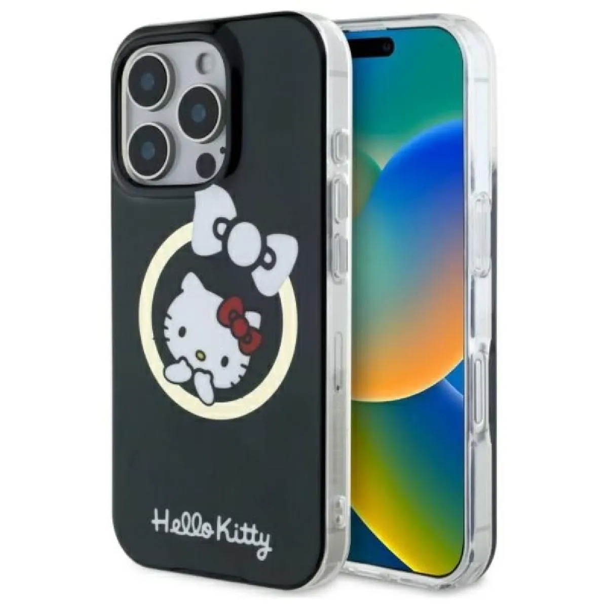 Hello Kitty IML Fun Bow MagSafe Coque pour iPhone 16 Pro