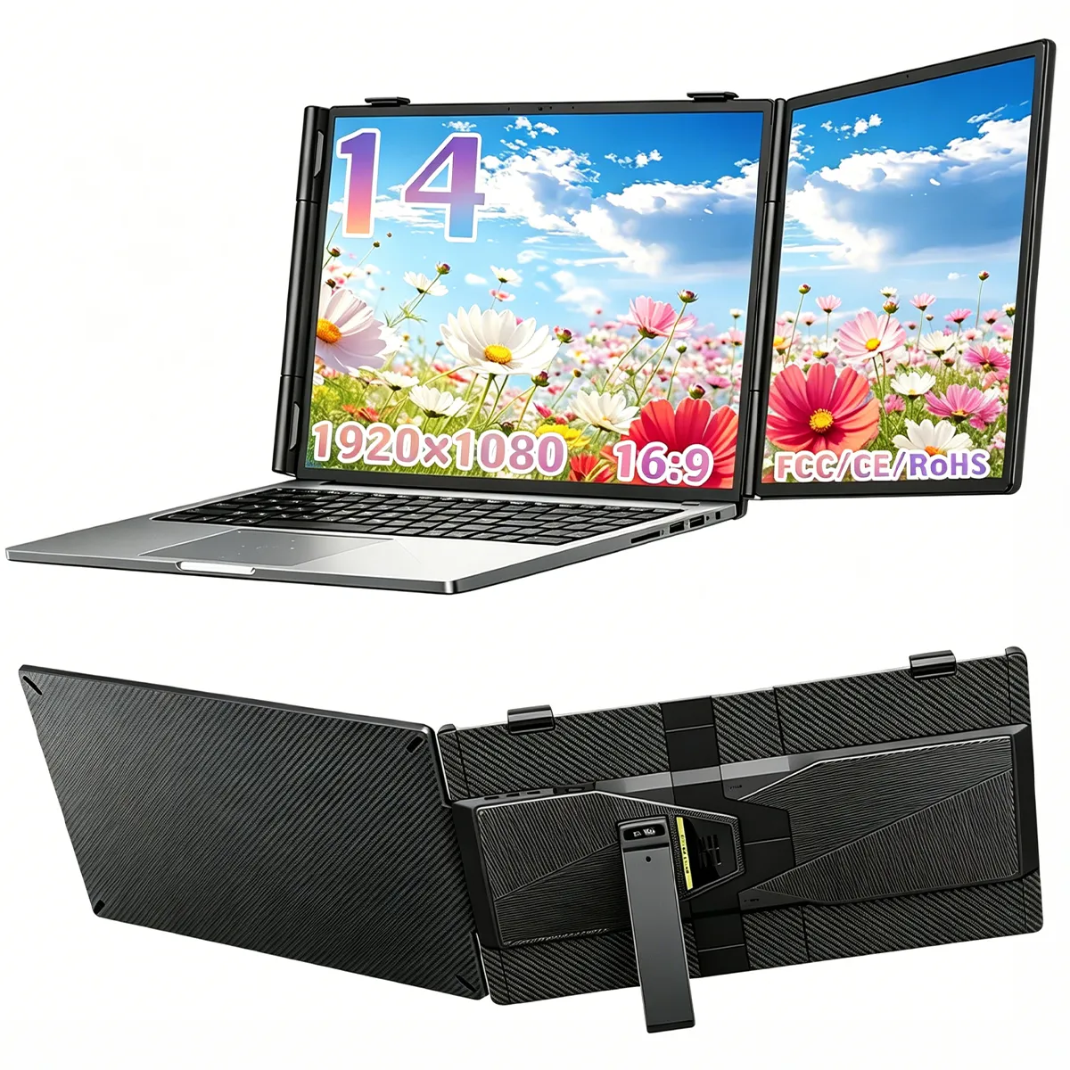 Blackview Scm5 Extenseur Portable Double Écran 14" Full Hd Ips Usb-C