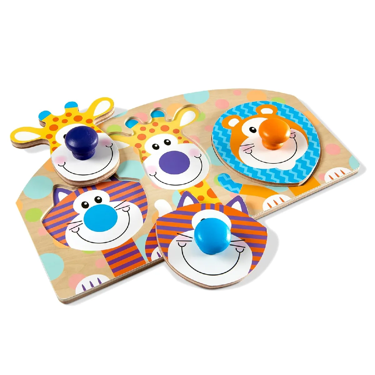 Melissa & Doug Puzzle En Bois Safari