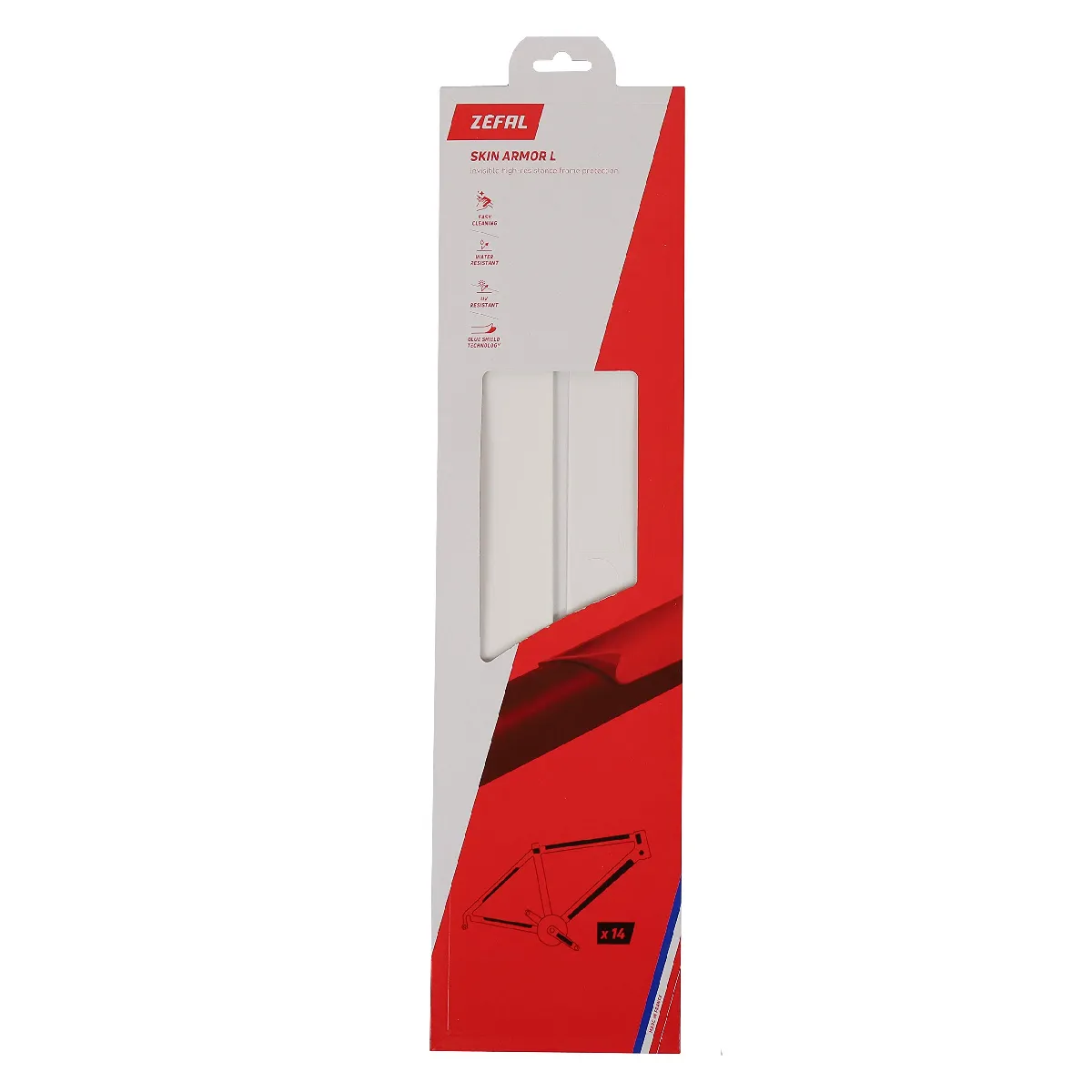 Zefal Skin Armor Protection Du Cadre Cyclisme, Matt, L