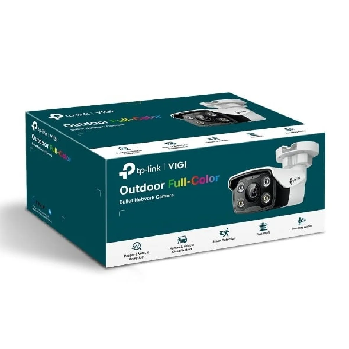 Caméra de surveillance TP Link VIGI C350 5MP Vision Nocturne Extérieure Détection IA Audio Bidirectionnel - vue 2