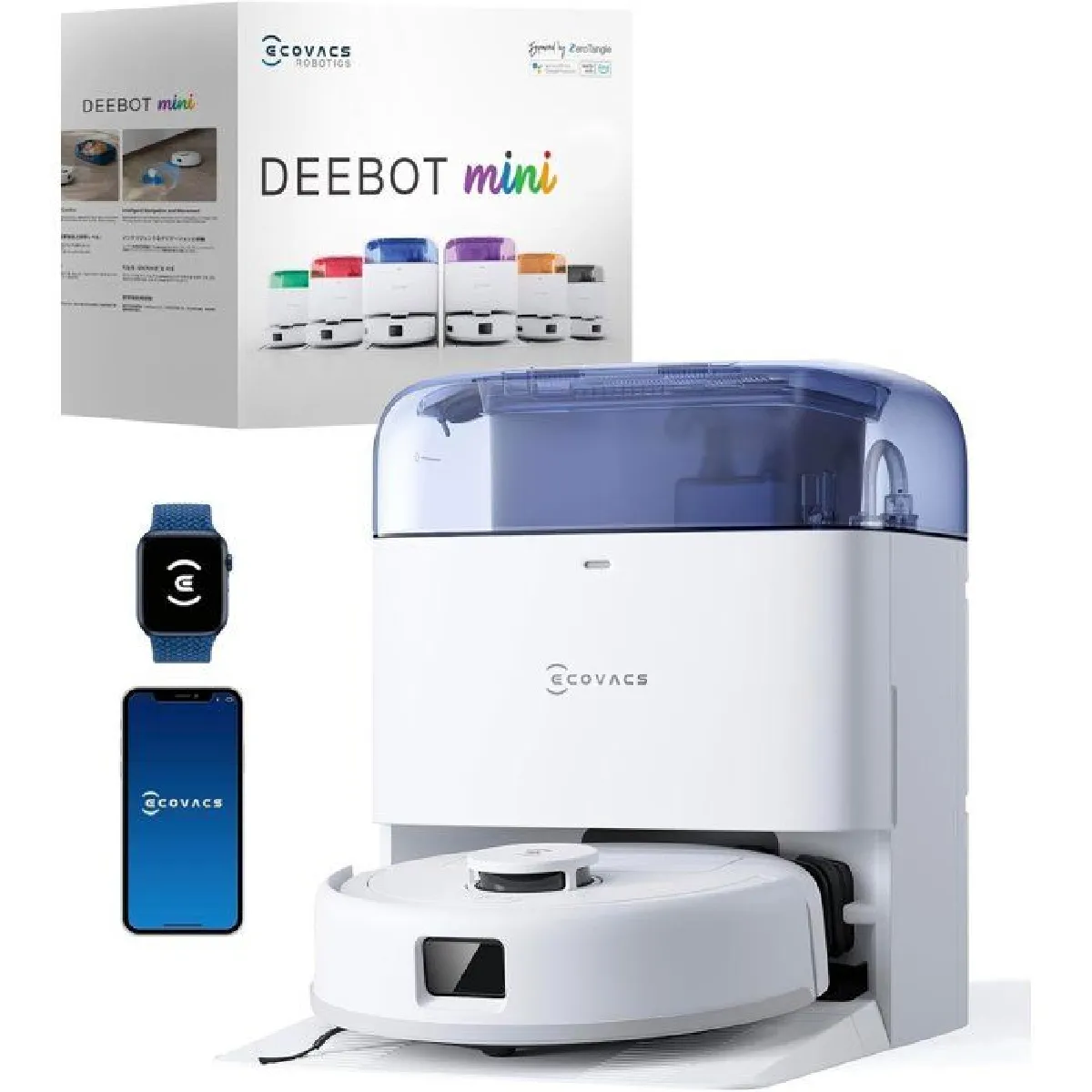 Aspirateur Robot Ecovacs Deebot Mini – 9000 Pa, Navigation Intelligente - vue 8