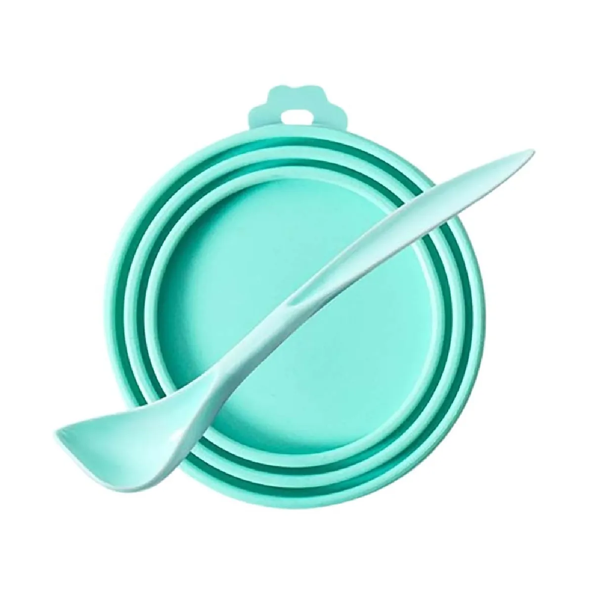 Couvercle en Silicone Universel pour Boîte d'Aliments pour Animaux - Fraîcheur Garantie Gr