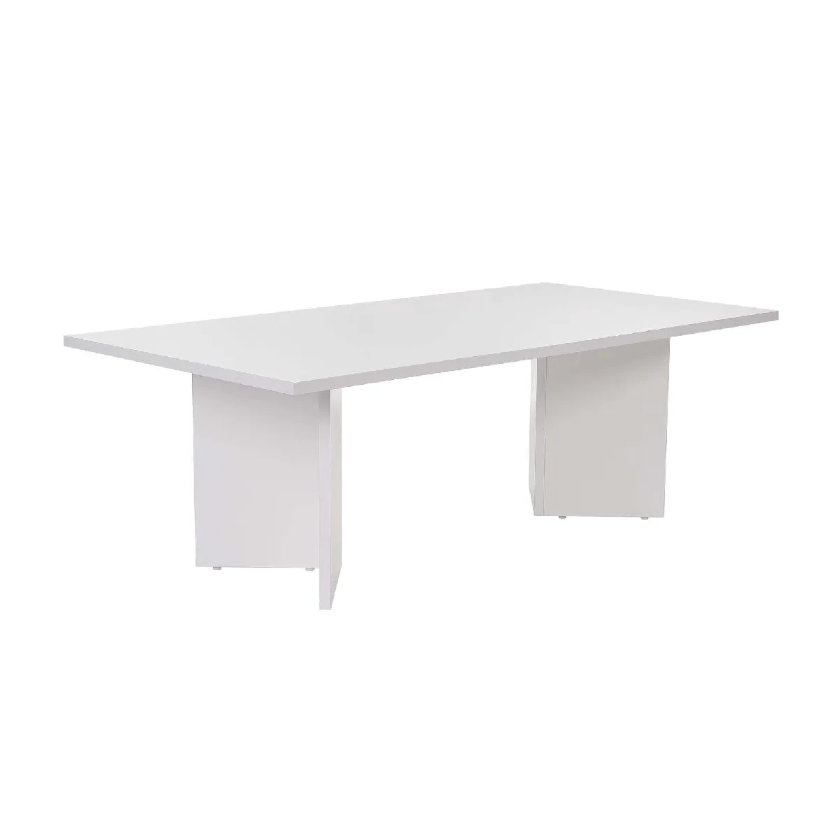 Table basse en bois 119 x 60 x 40 cm - Blanc