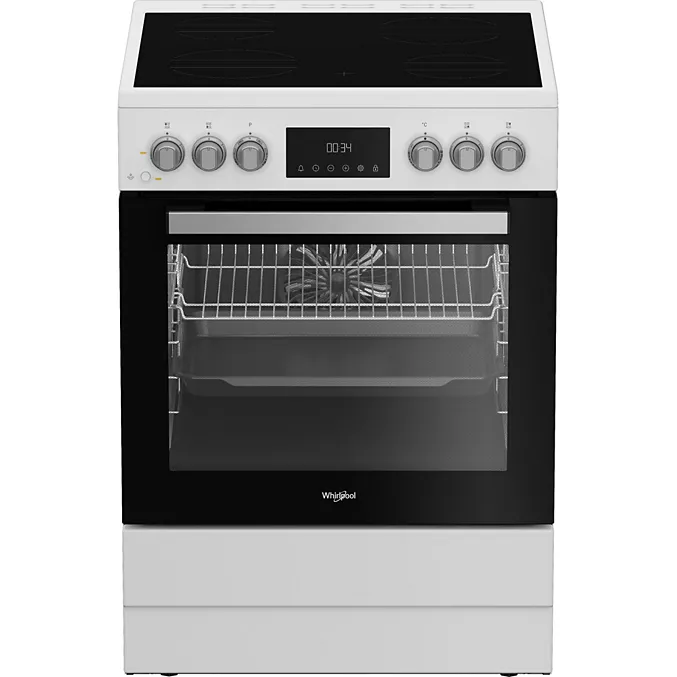 Whirlpool Inox Cuisinière Vitrocéramique W6v8lcsx - Image 3