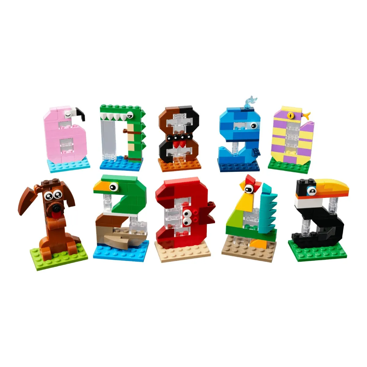 LEGO Iconic Les chiffres d’anniversaire 40807 - vue 7