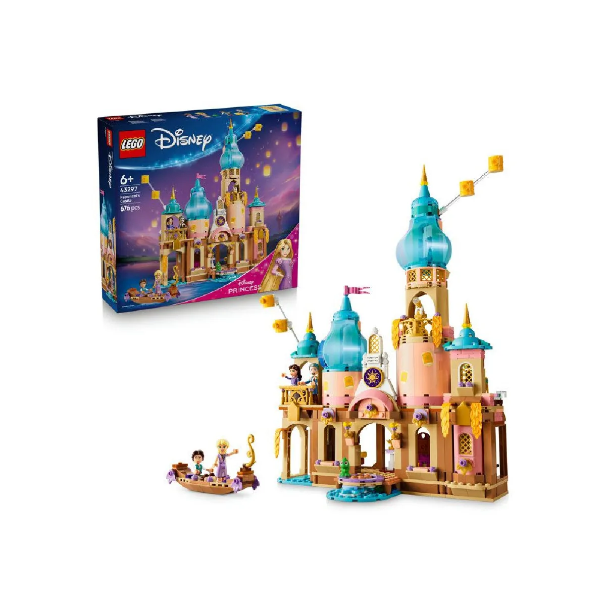 LEGO Disney Princess Le château de Raiponce 43297 - vue 7