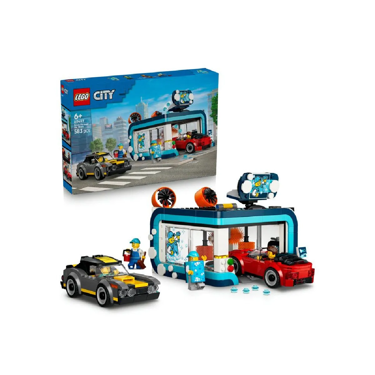 LEGO® City 60497 La station de lavage automatique - vue 8