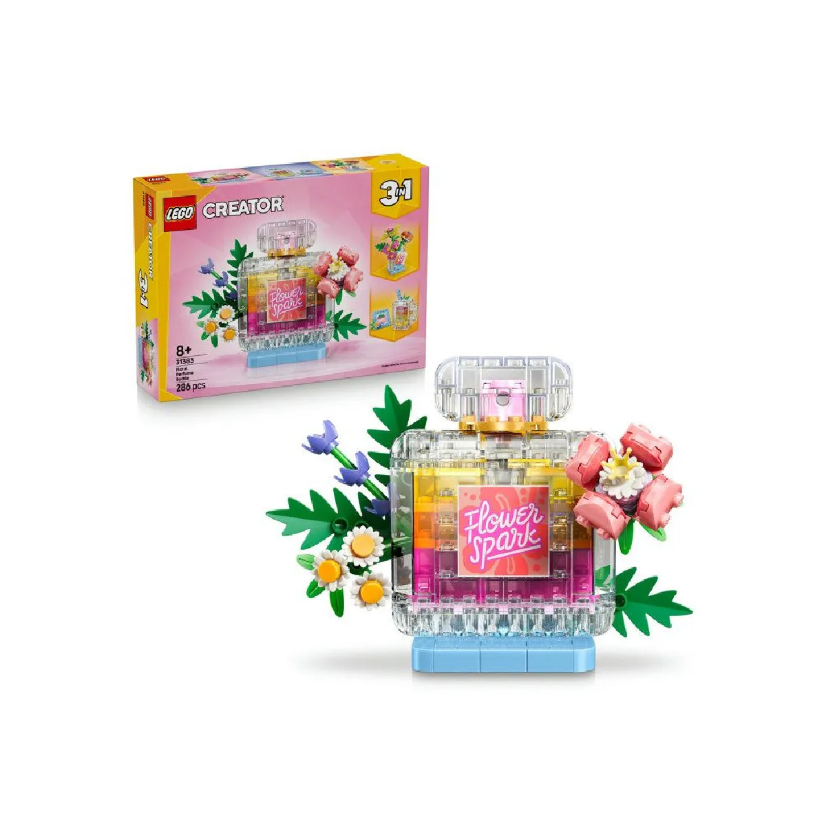 LEGO Creator 3-en-1 31383 - Bouteille de parfum florale