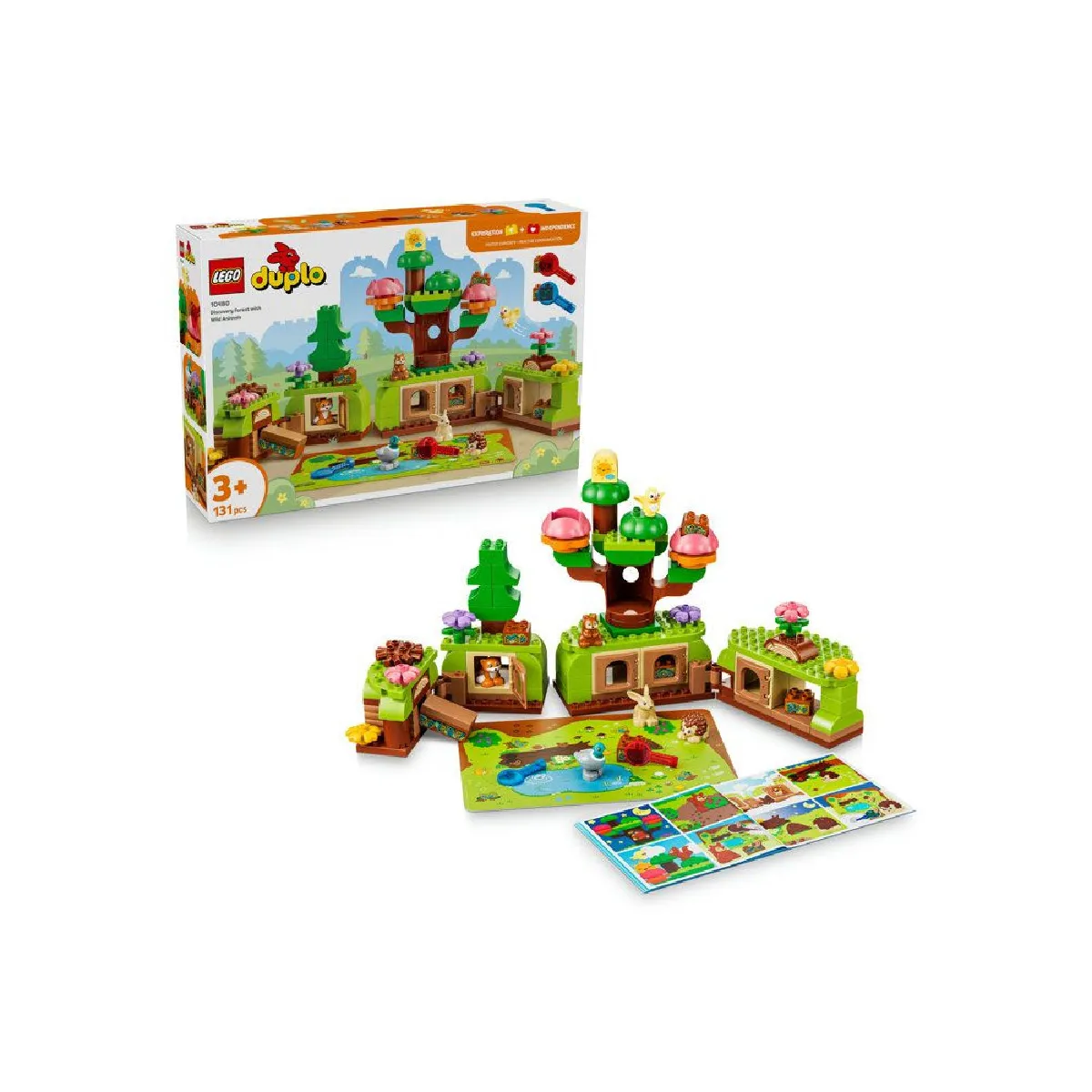 LEGO DUPLO 10480 Forêt Découverte Animaux Sauvages