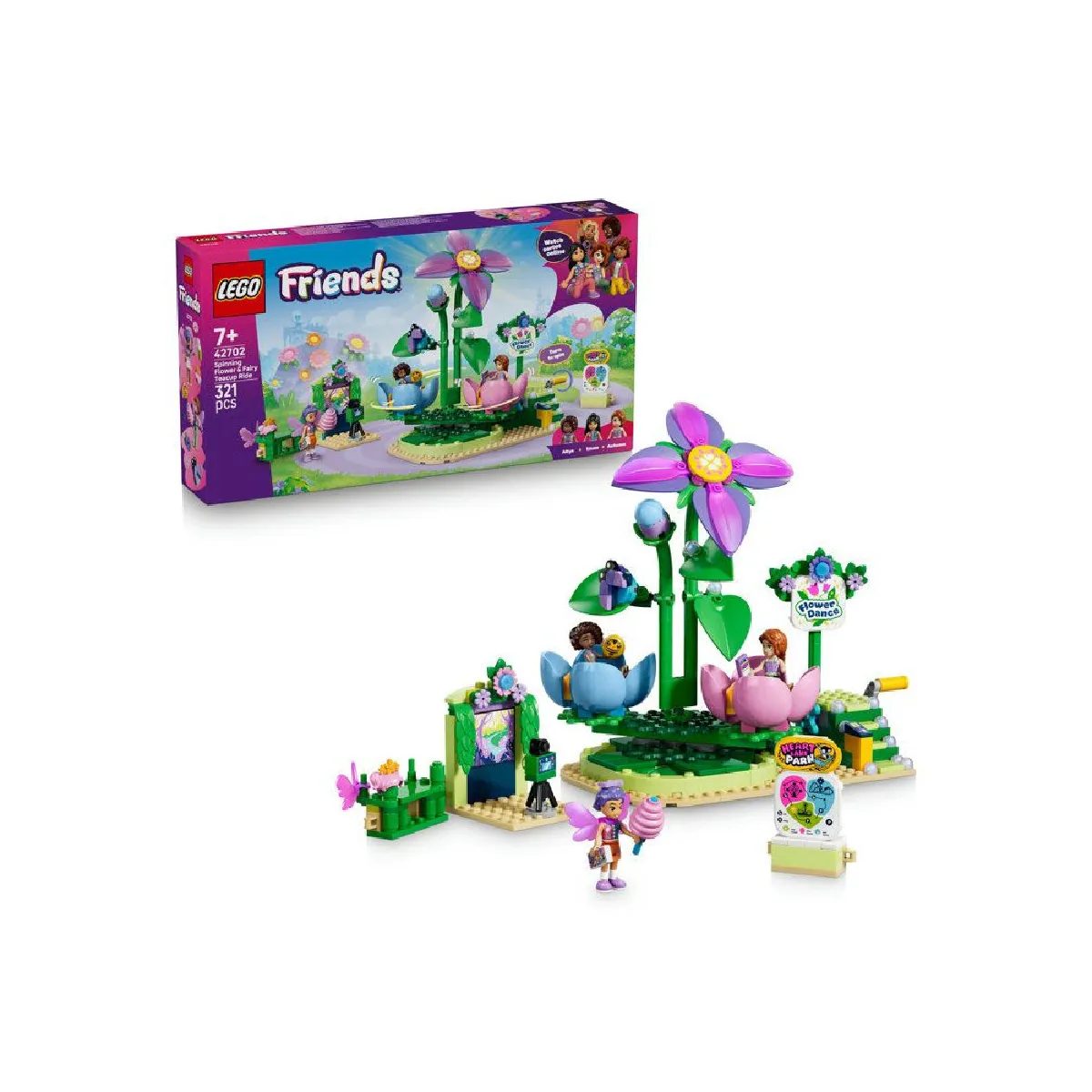 LEGO® Friends 42702 La fleur tournoyante et les tasses à thé féériques - vue 7