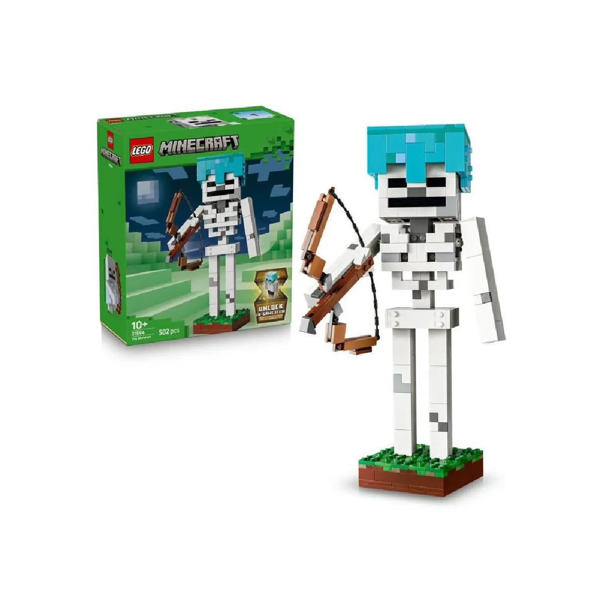 LEGO Minecraft Le Squelette 21594 - vue 7